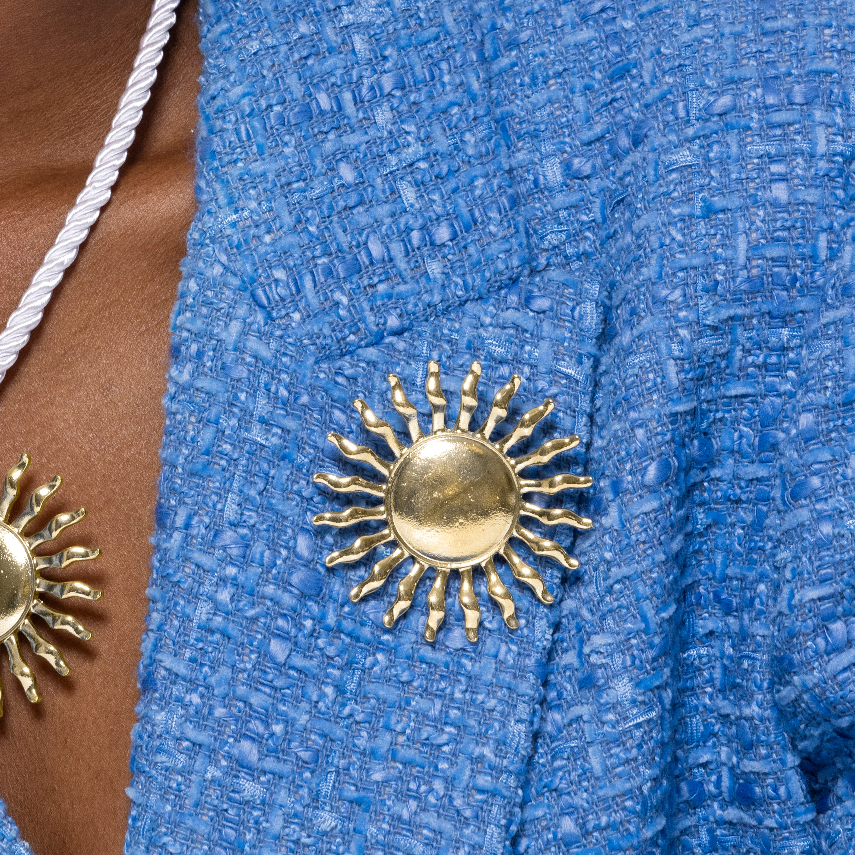 Broche aus 18K Gelbgold - Hinya