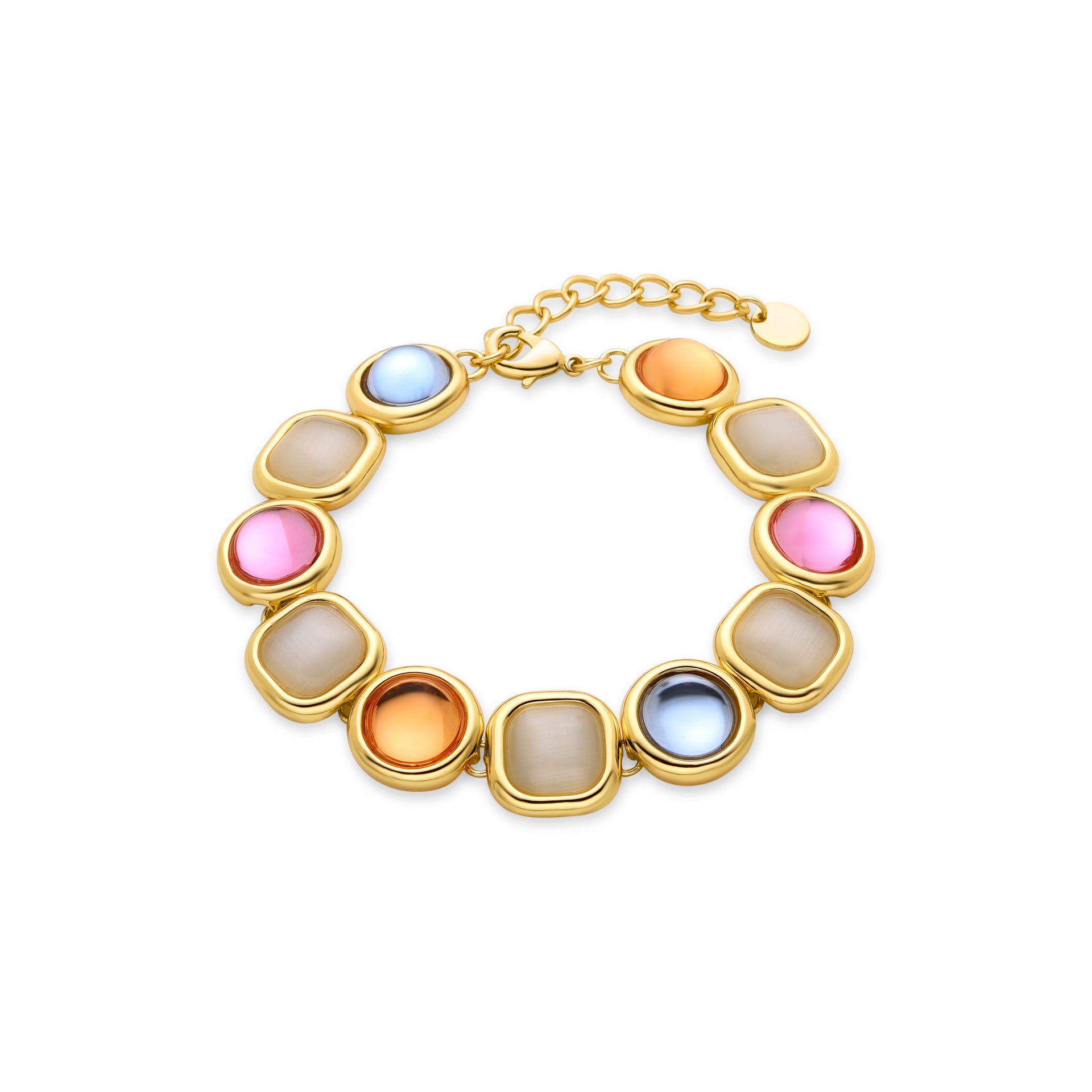 Pulsera Boho acabada en oro amarillo de 18k con onix · Luxenter · El Pulsera Boho acabada en oro amarillo de 18k con onix · Luxenter · El