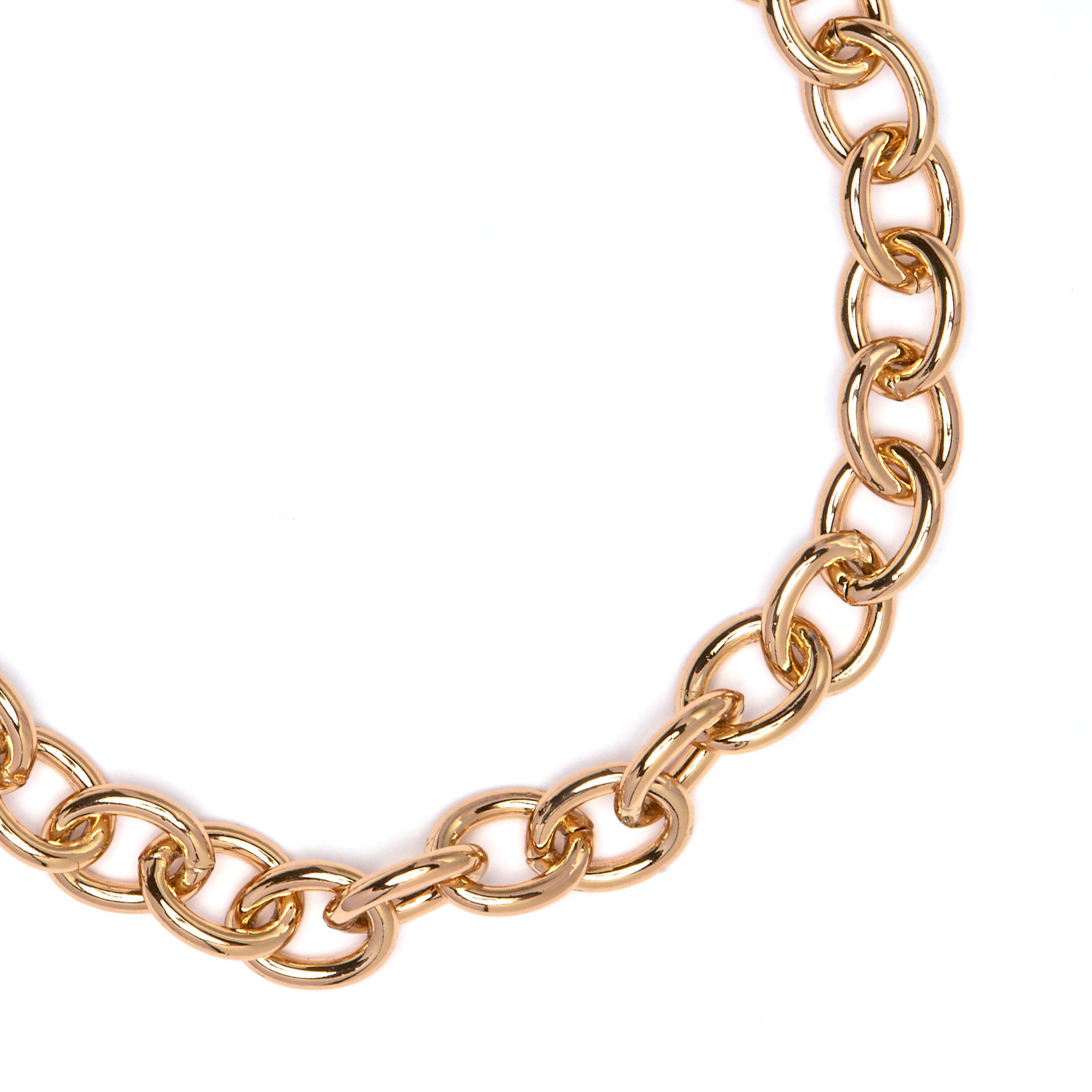 Pulsera acabado en oro amarillo de 18k - Tanhio