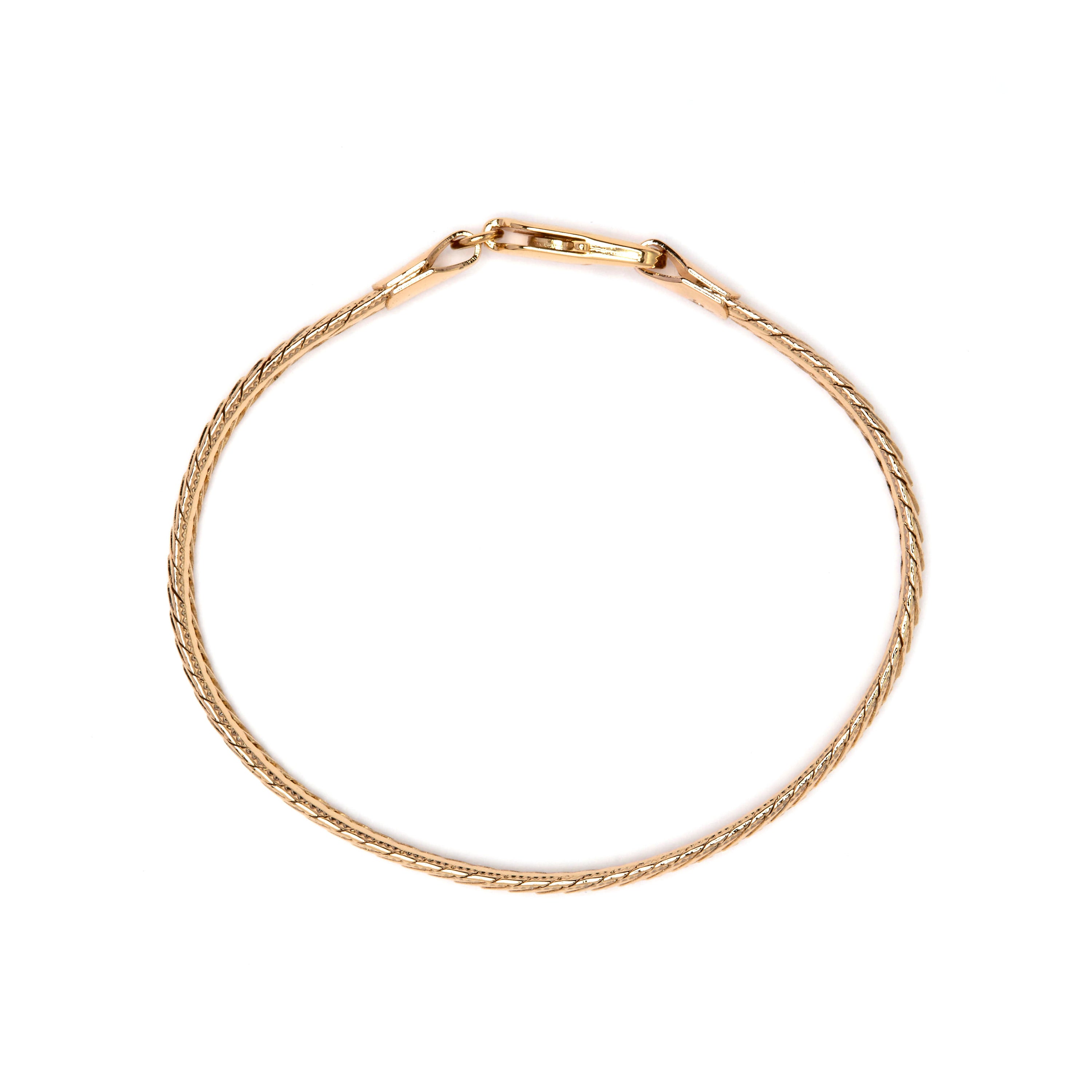 Pulsera acabado en oro amarillo de 18k - Tifei