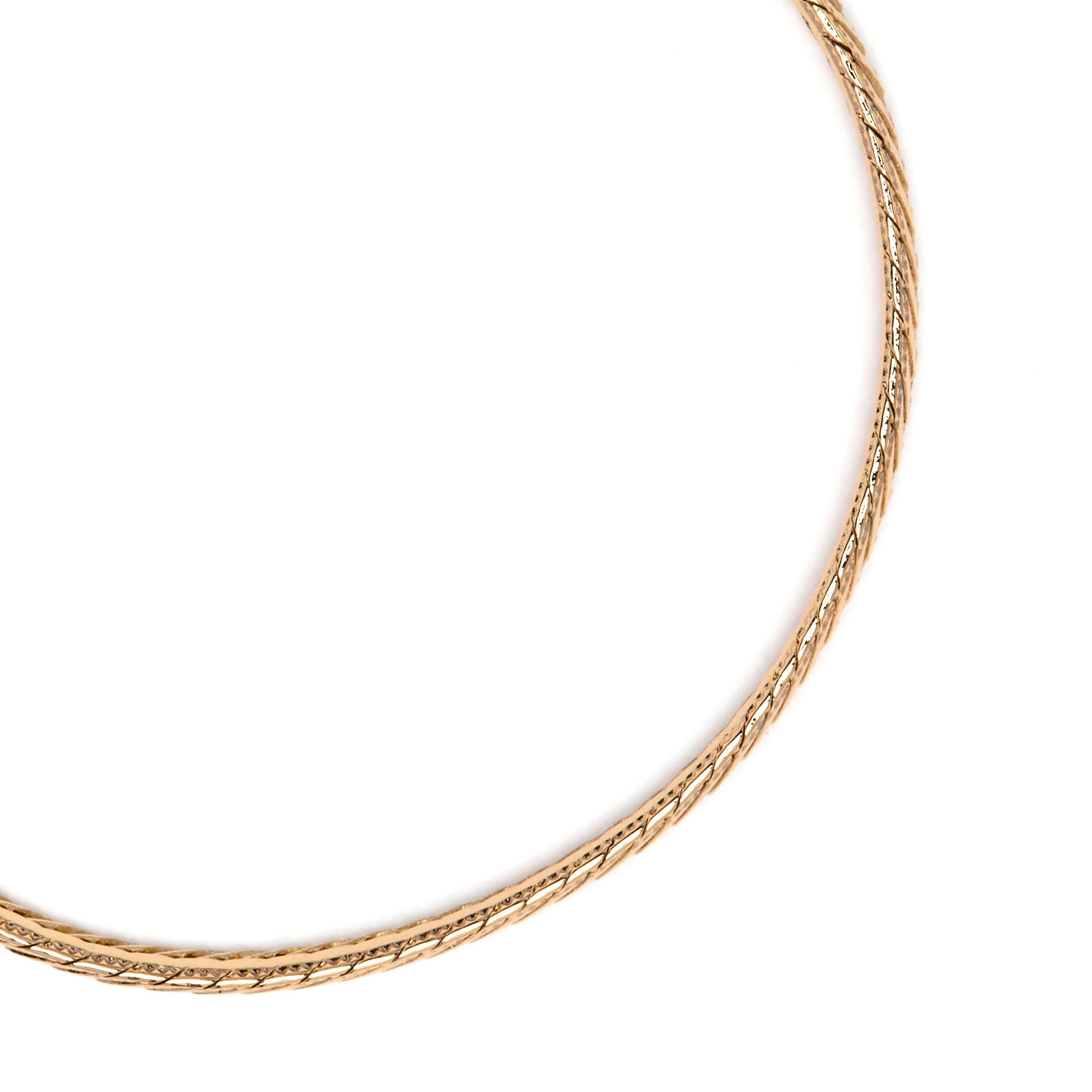 Pulsera acabado en oro amarillo de 18k - Tifei