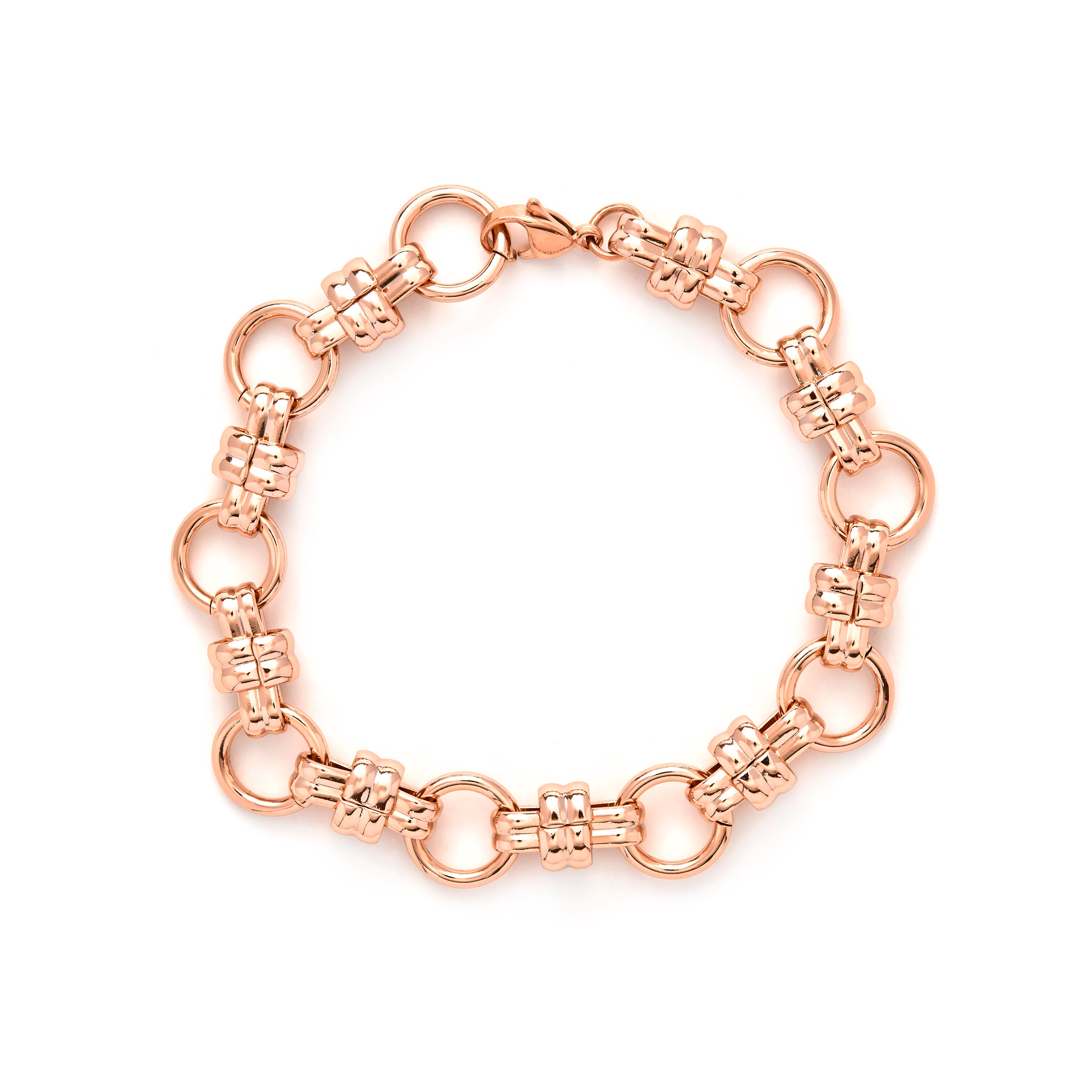 Pulsera acabado en oro amarillo de 18k - Kanio