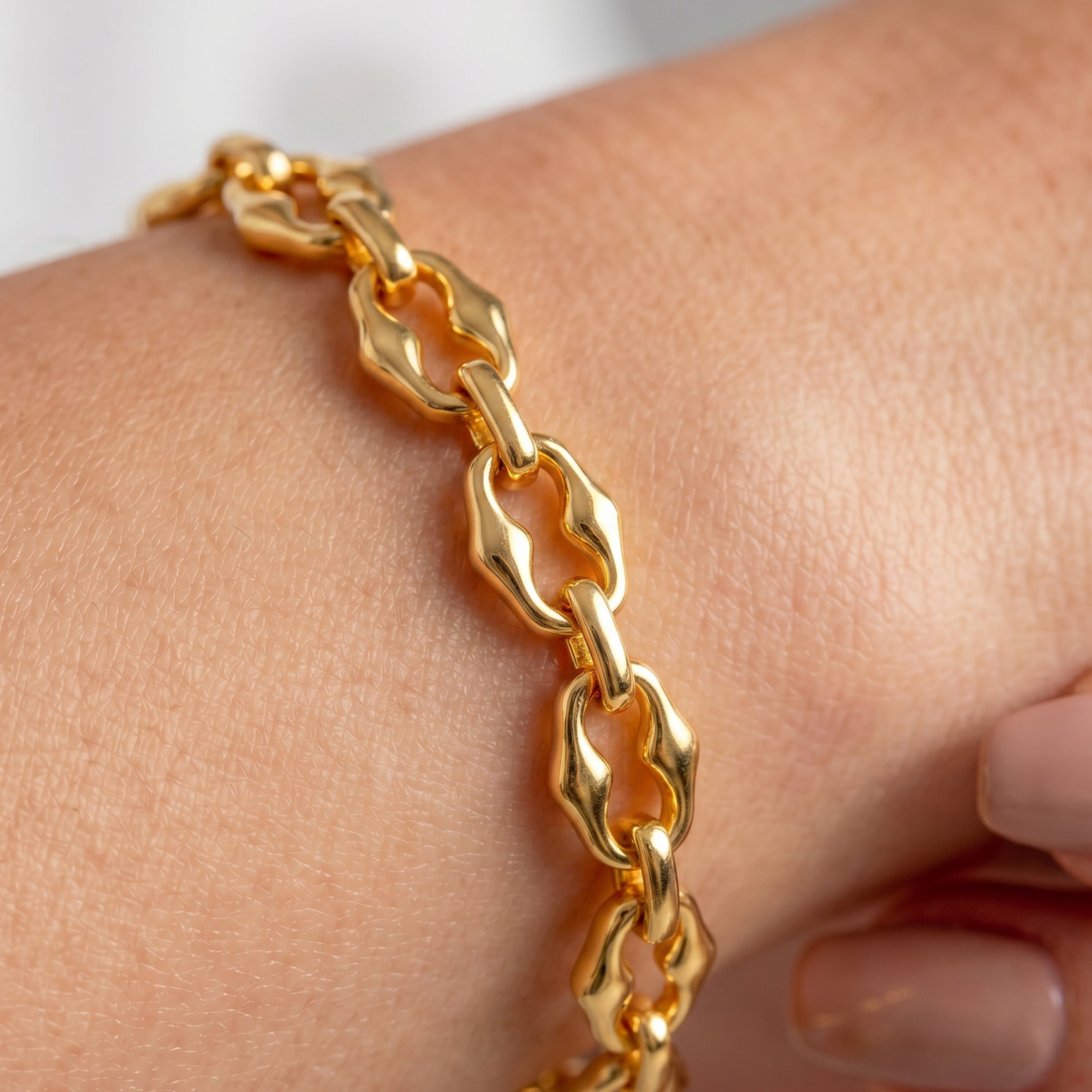 Bracciale Lithro finitura oro giallo 18k - Lithro