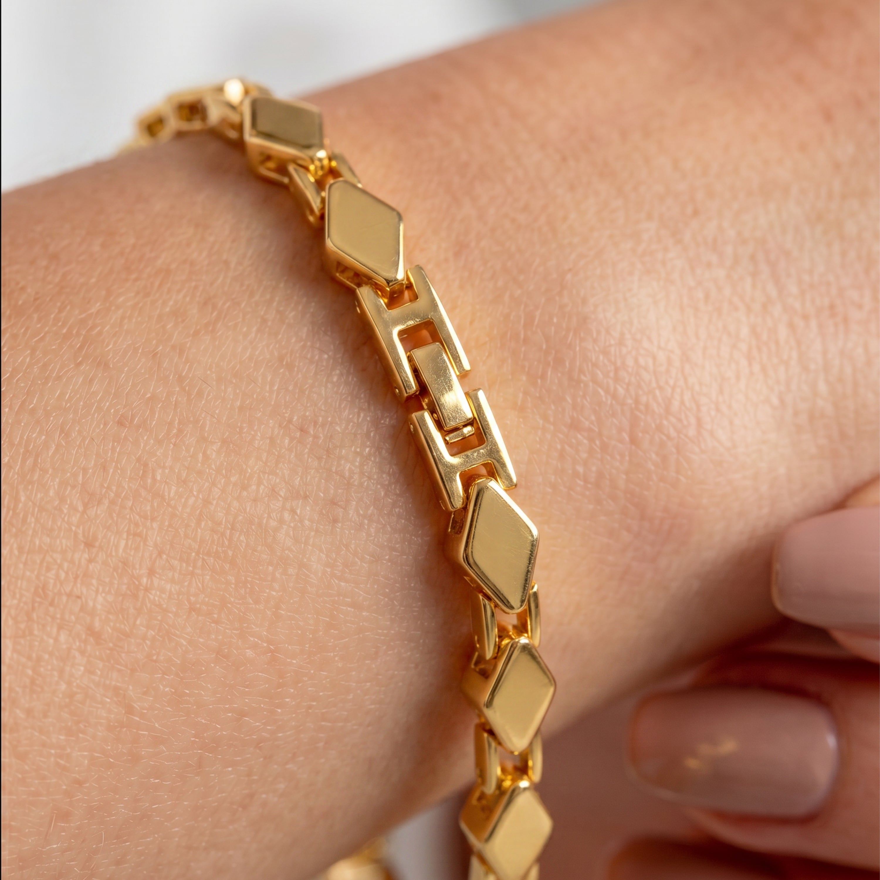 Bracelet Mone finition or jaune 18k - Mone JAUNE
