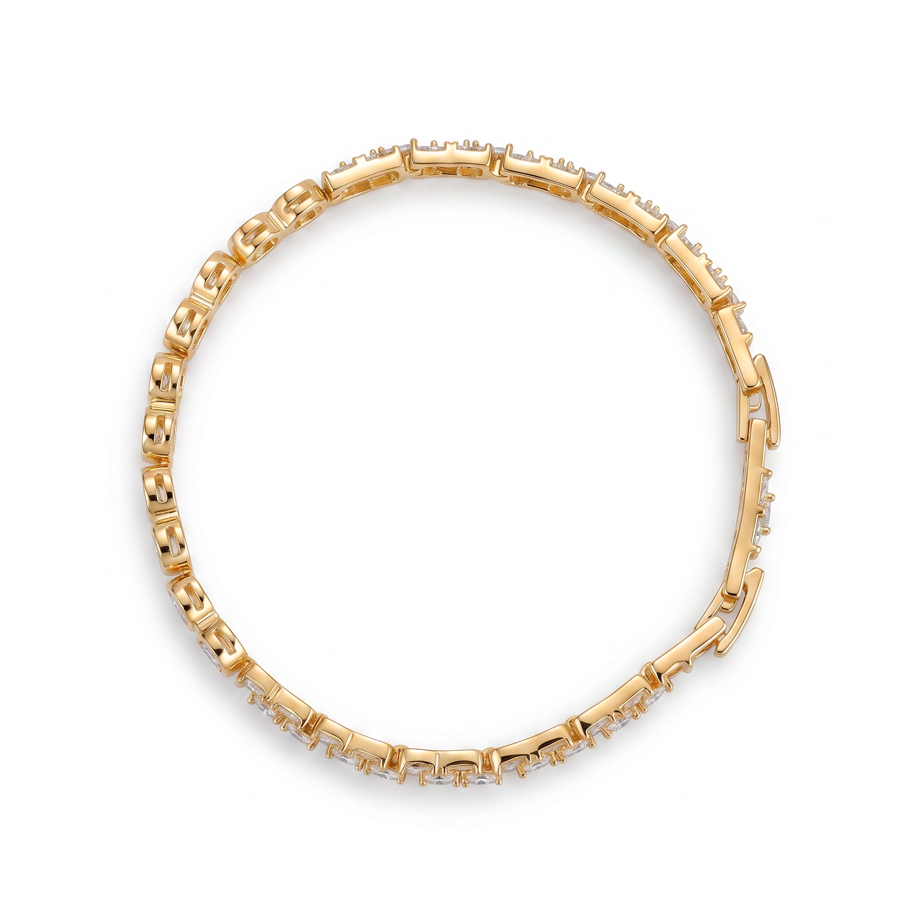 Pulsera Rabe acabado oro amarillo 18k - Rabe