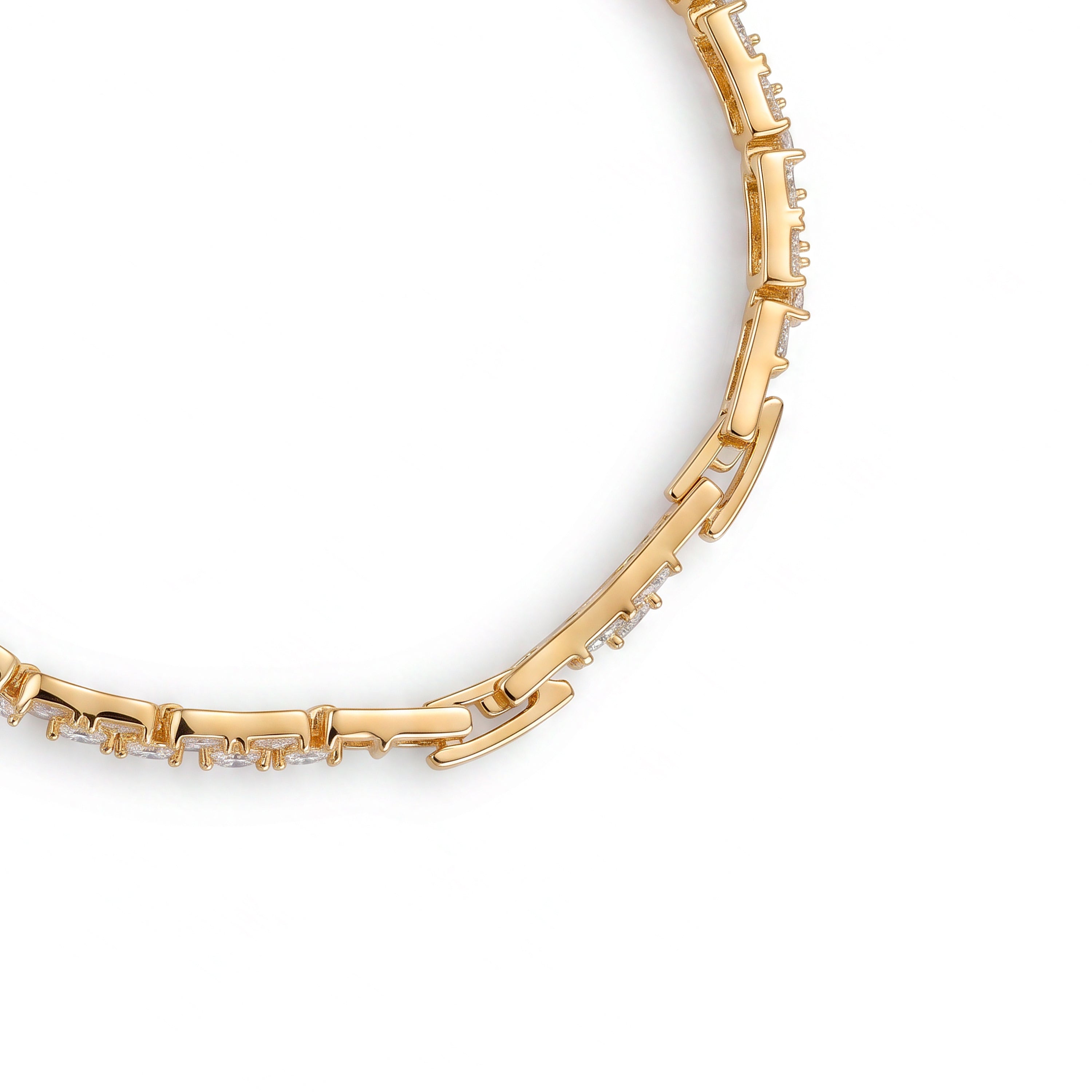 Pulsera Rabe acabado oro amarillo 18k - Rabe