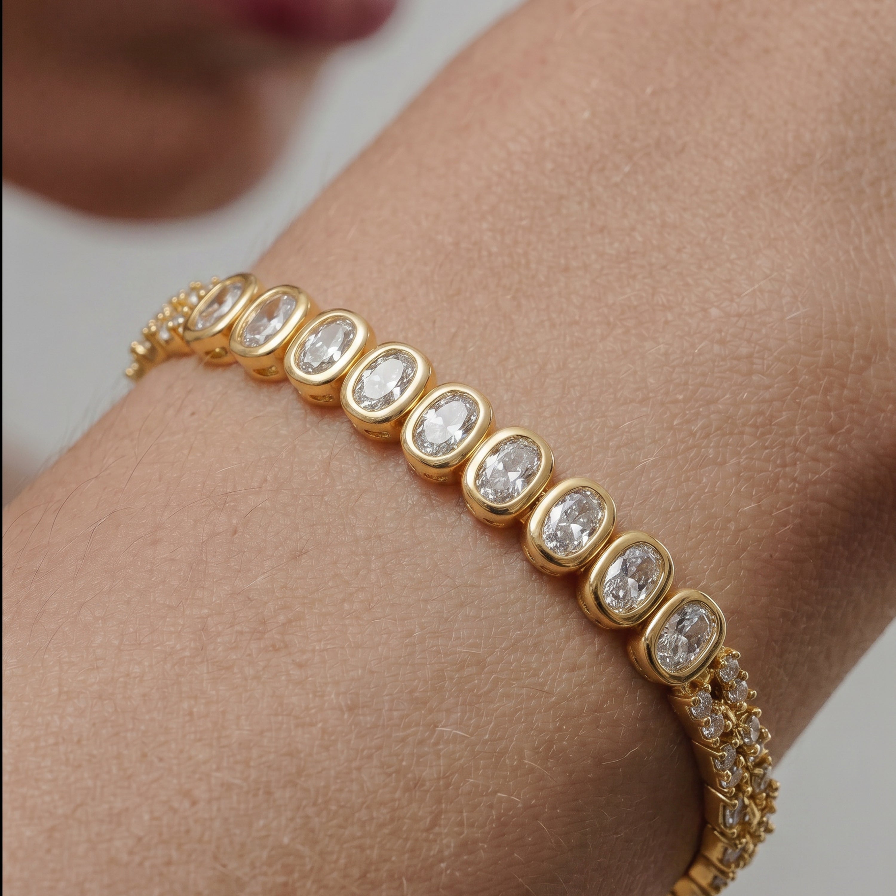Pulsera Rabe acabado oro amarillo 18k - Rabe