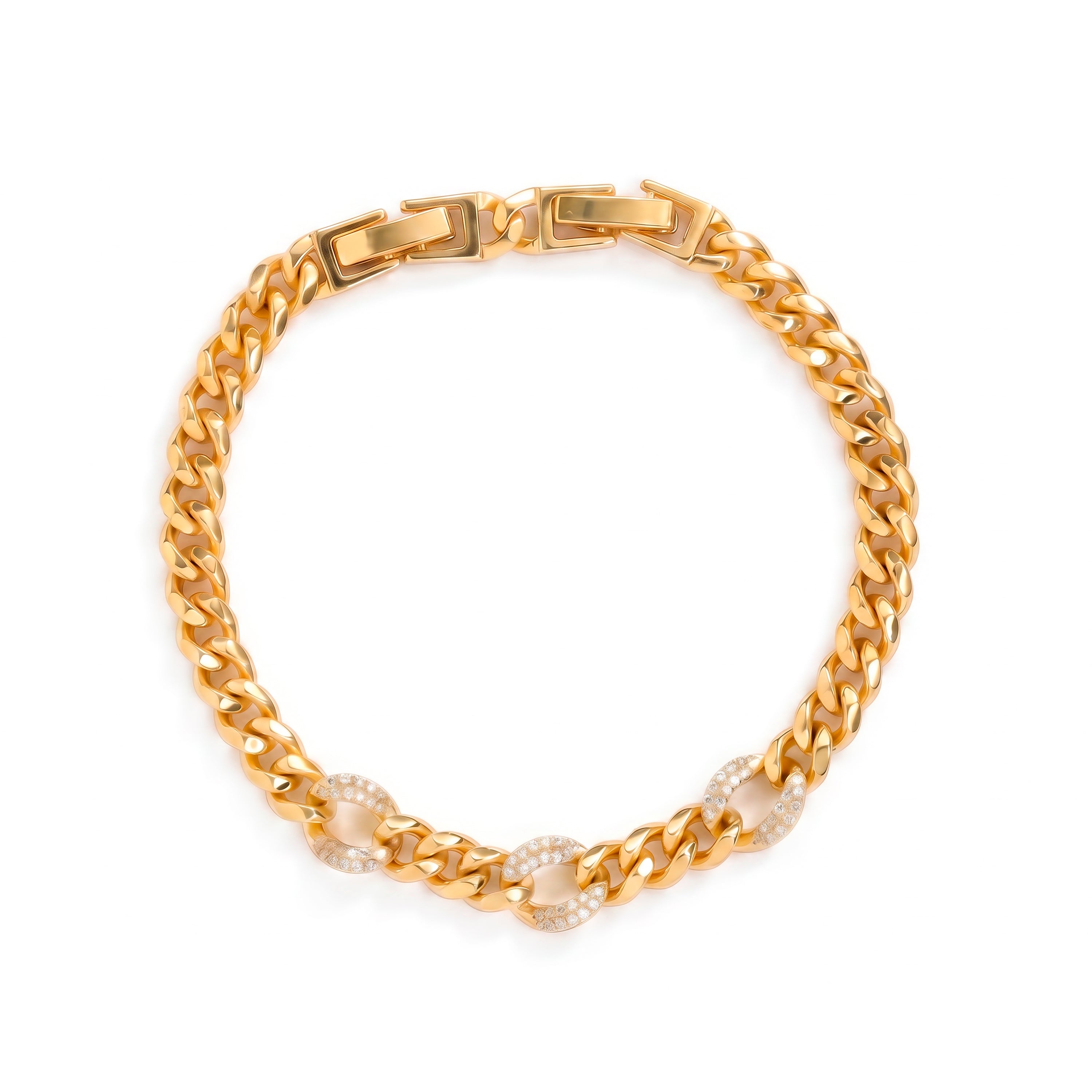 Bracelet Balhaj finition or jaune 18k - Balhaj BLANCO