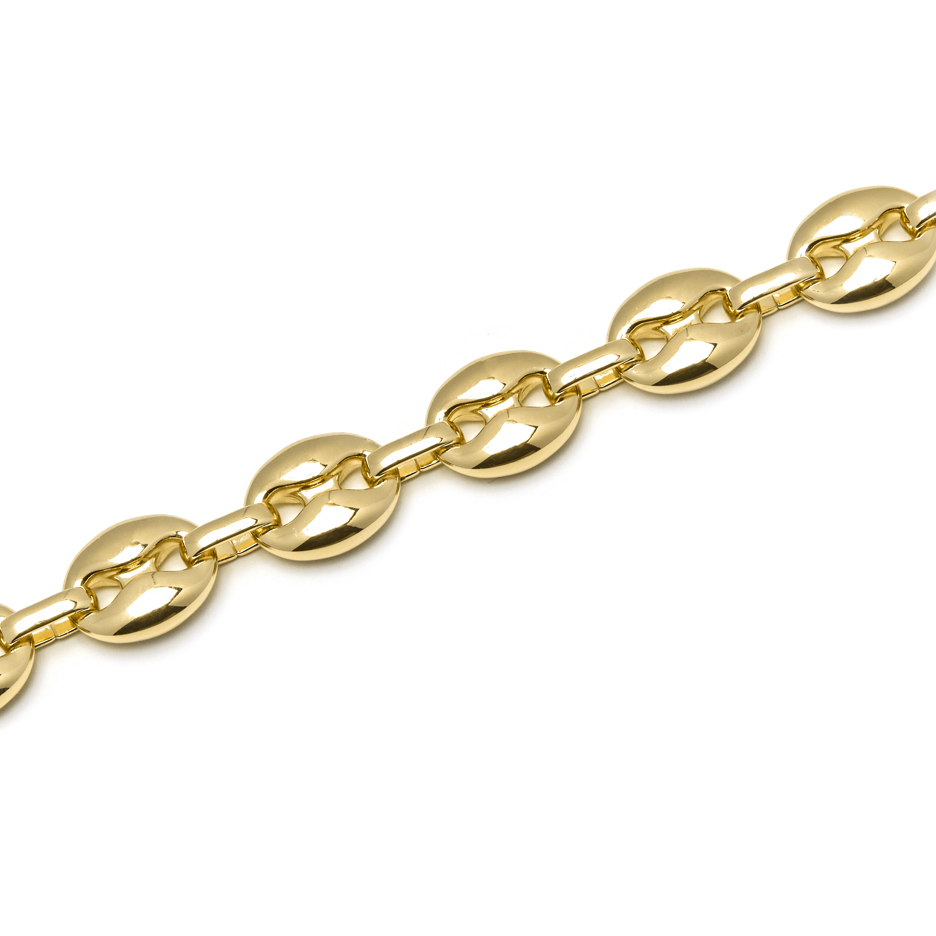 18K yellow gold finished bracelet - Tyrod