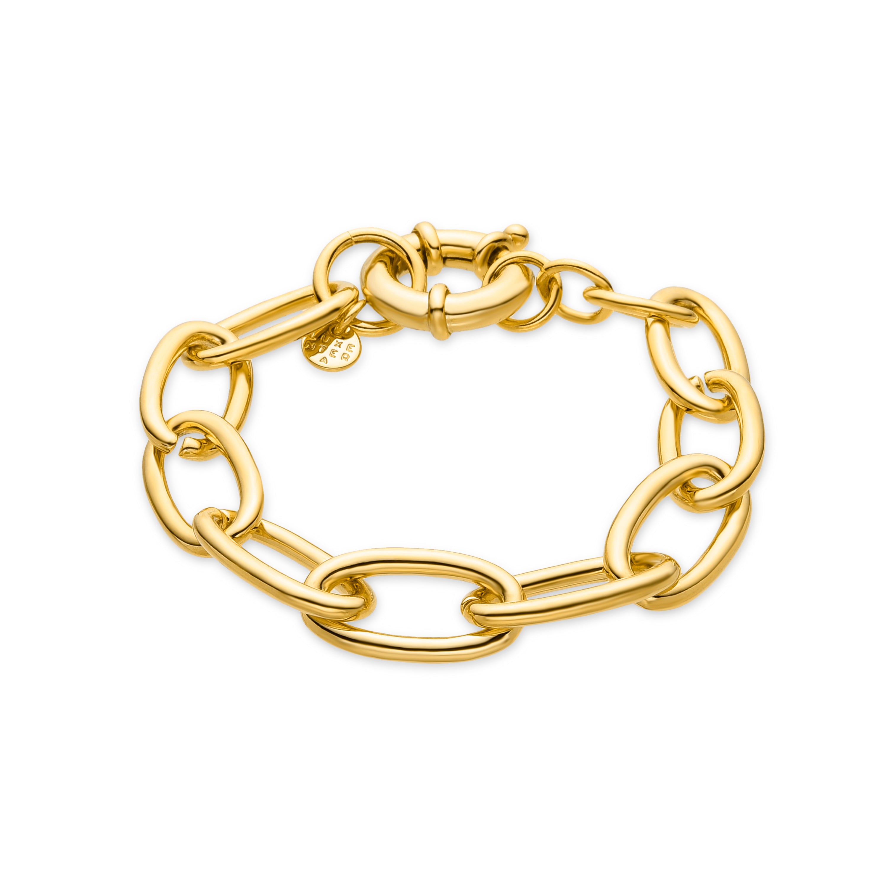 Bracelet fini en or jaune 18K - Nelo