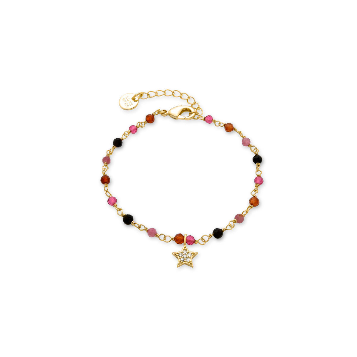 Pulsera Ryfos acabado oro 18k