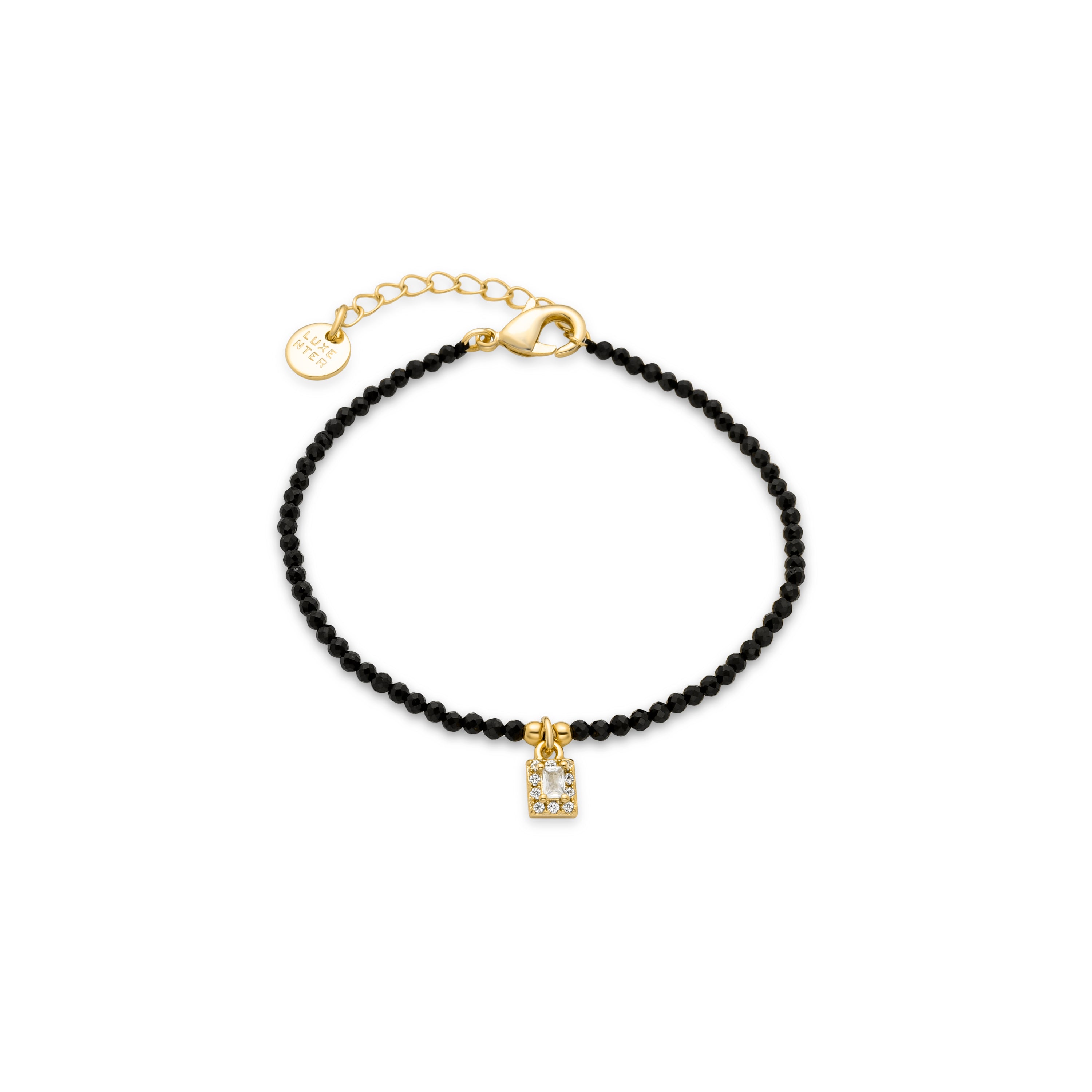 Pulsera Aska acabado oro 18k