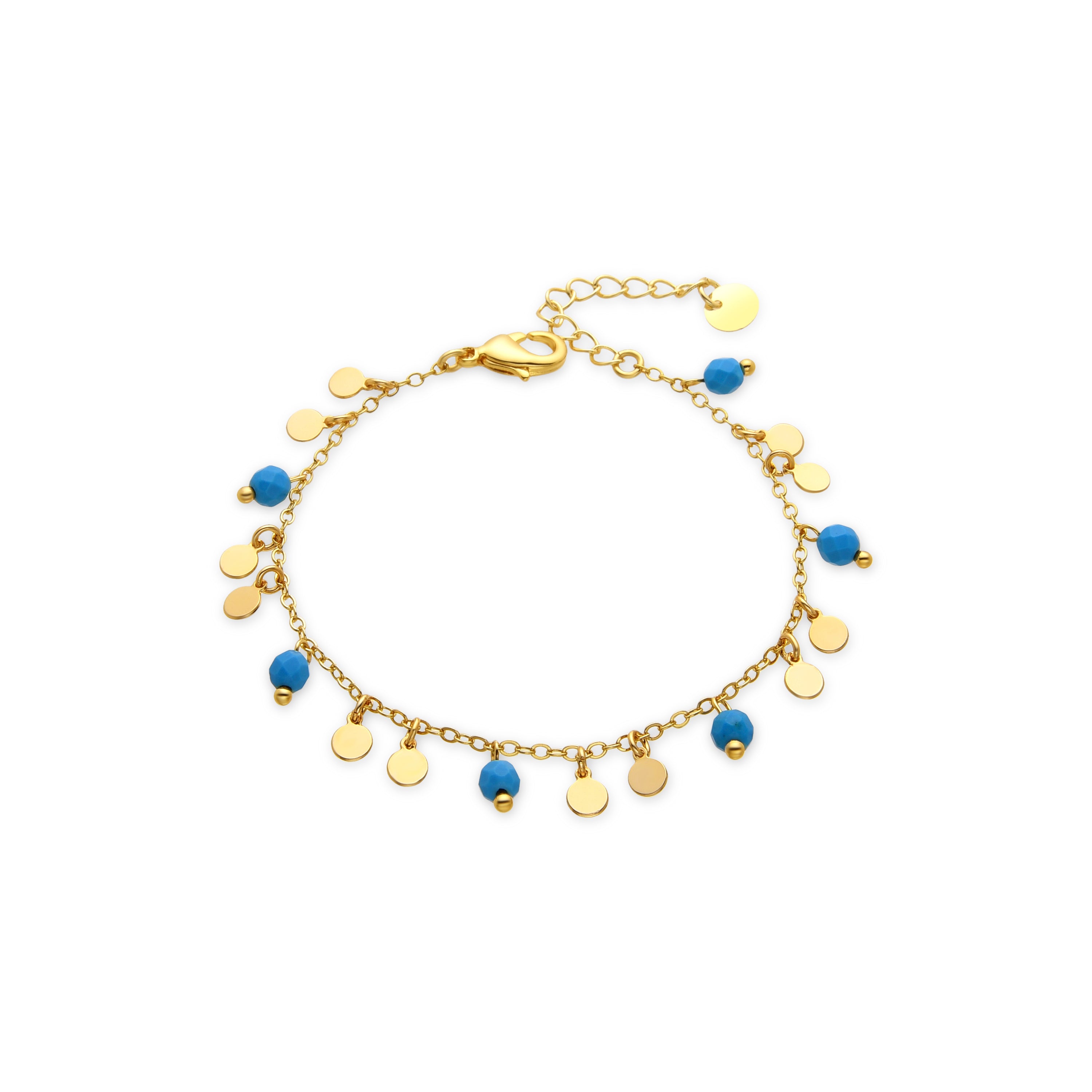 Pulsera Fawya acabado oro 18k