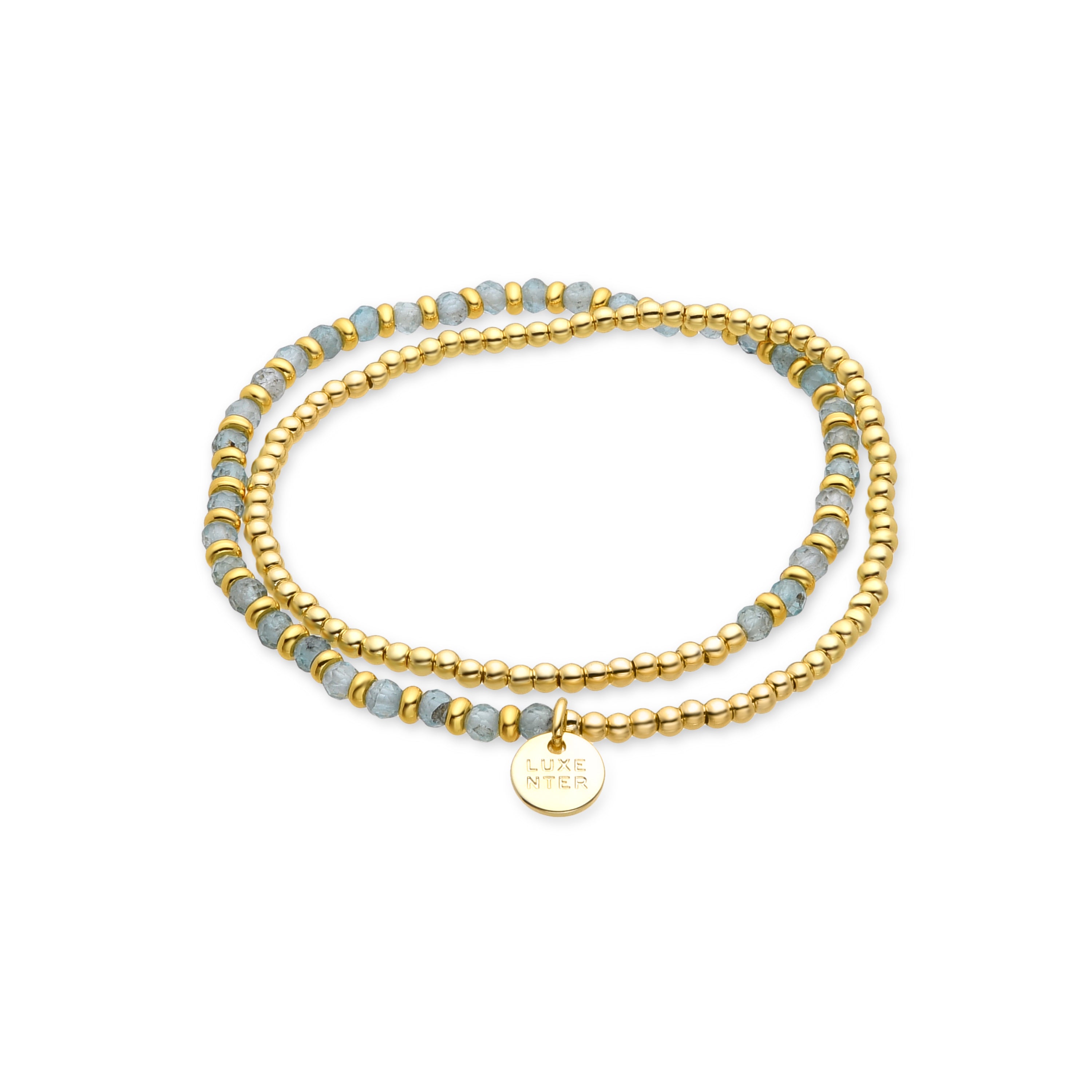 Pulsera Zira acabado oro 18k