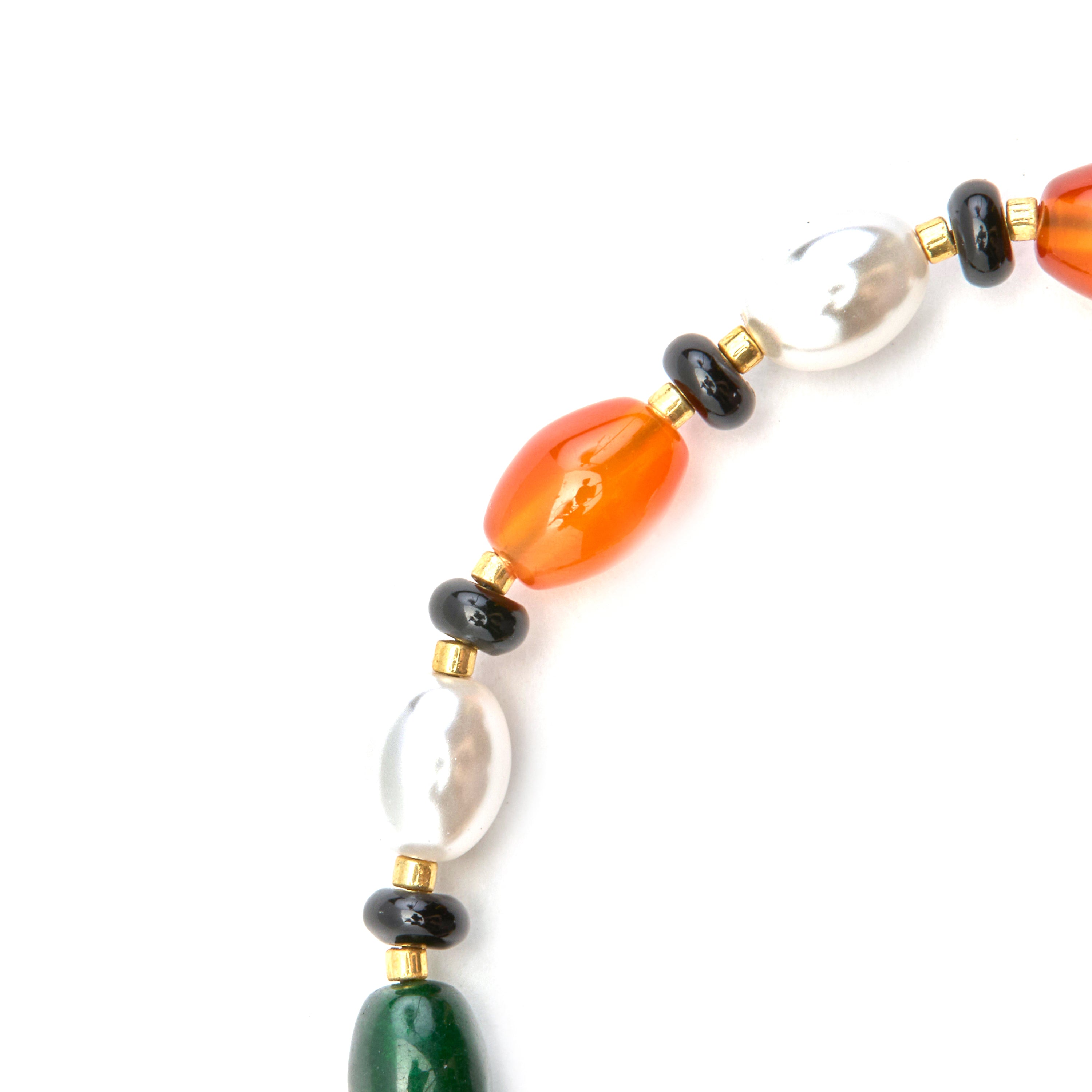 Bracelet avec Onyx finition or 18k - Coepil