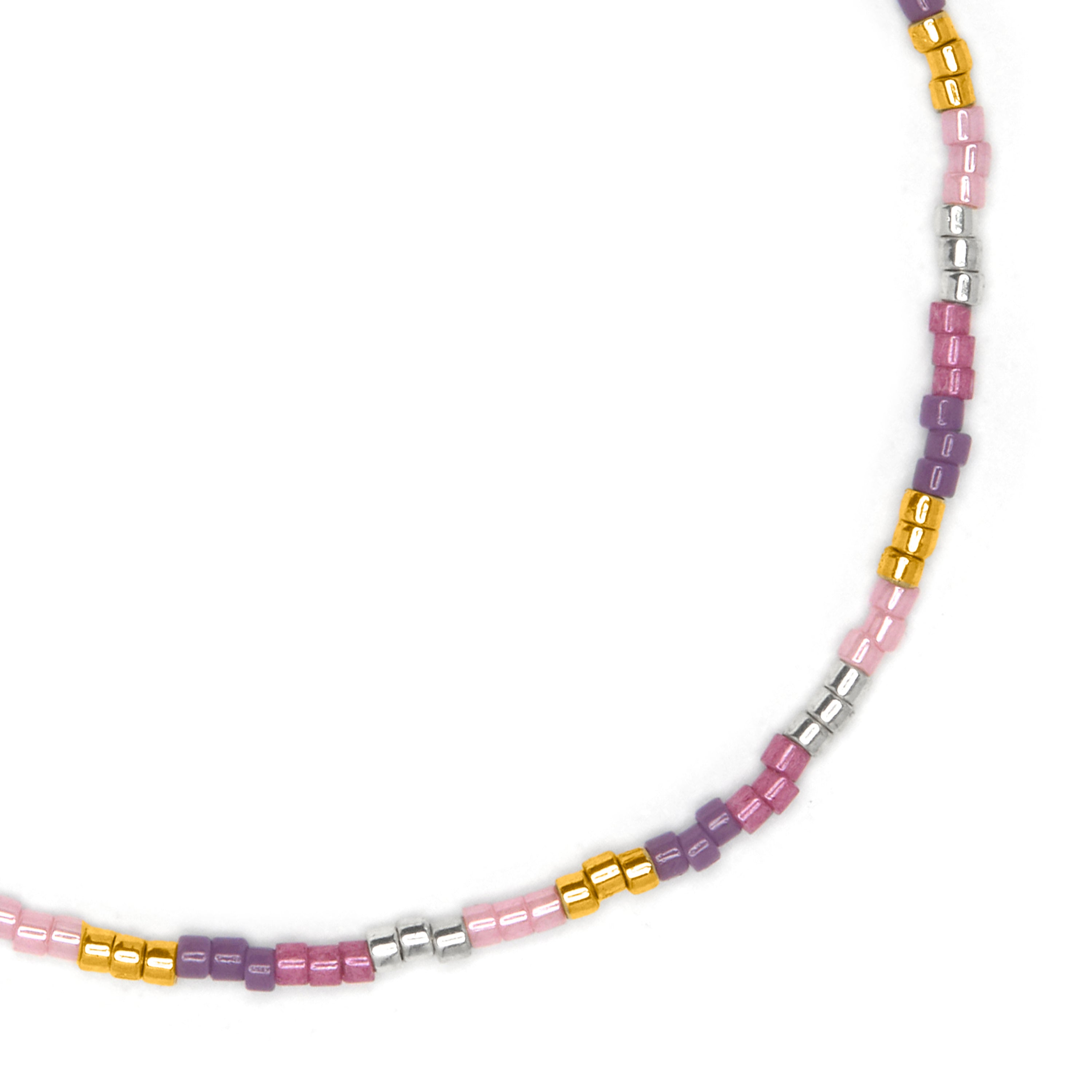 Bracelet en cristal multicolore finition or jaune 18k - Faxo