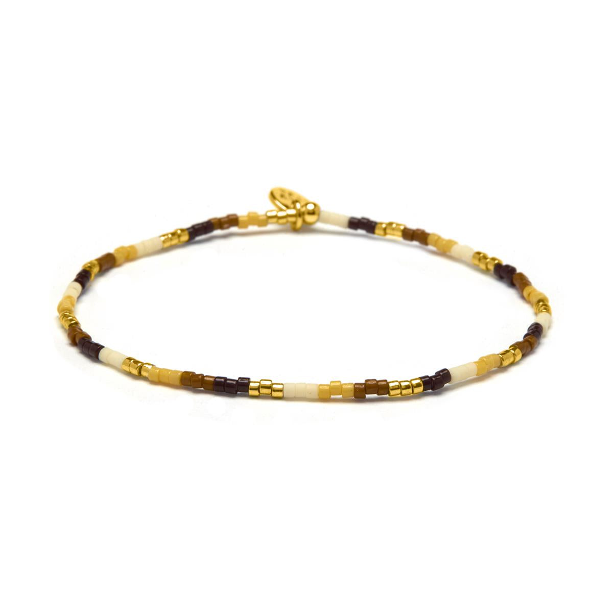 Bracciale di Cristallo Multicolore finitura in oro giallo 18k - Xanvi