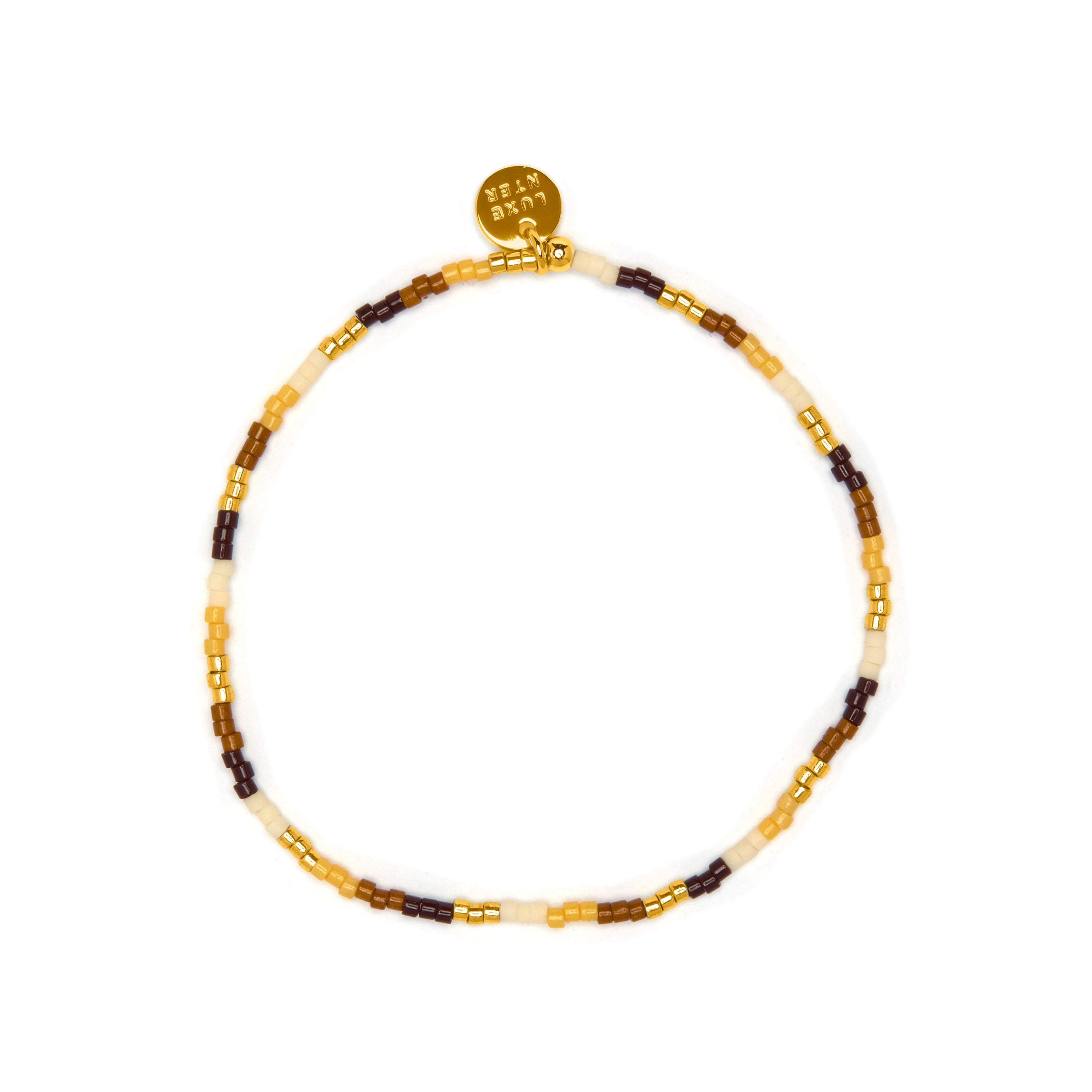 Bracelet en cristal multicolore finition or jaune 18k - Xanvi