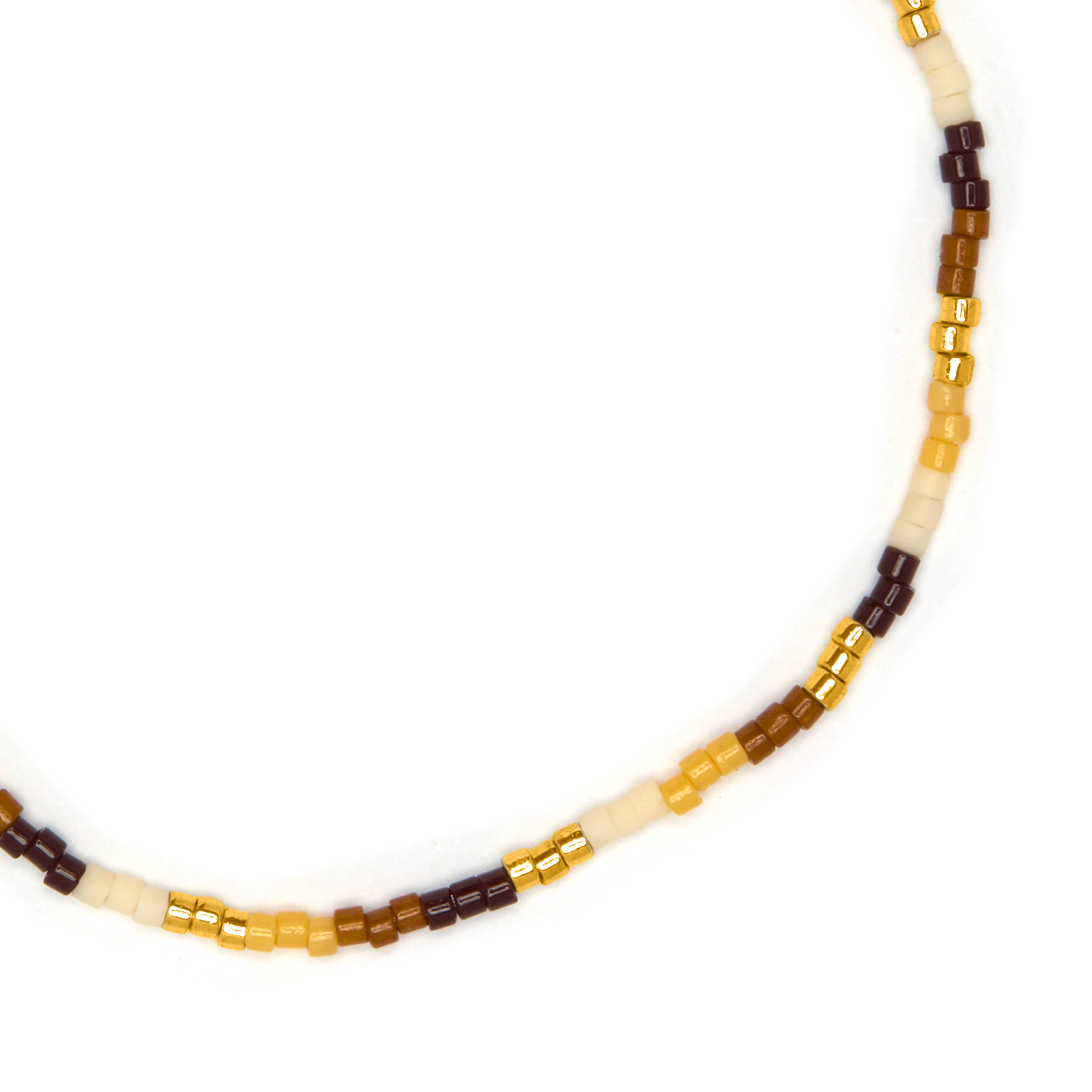Bracelet en cristal multicolore finition or jaune 18k - Xanvi