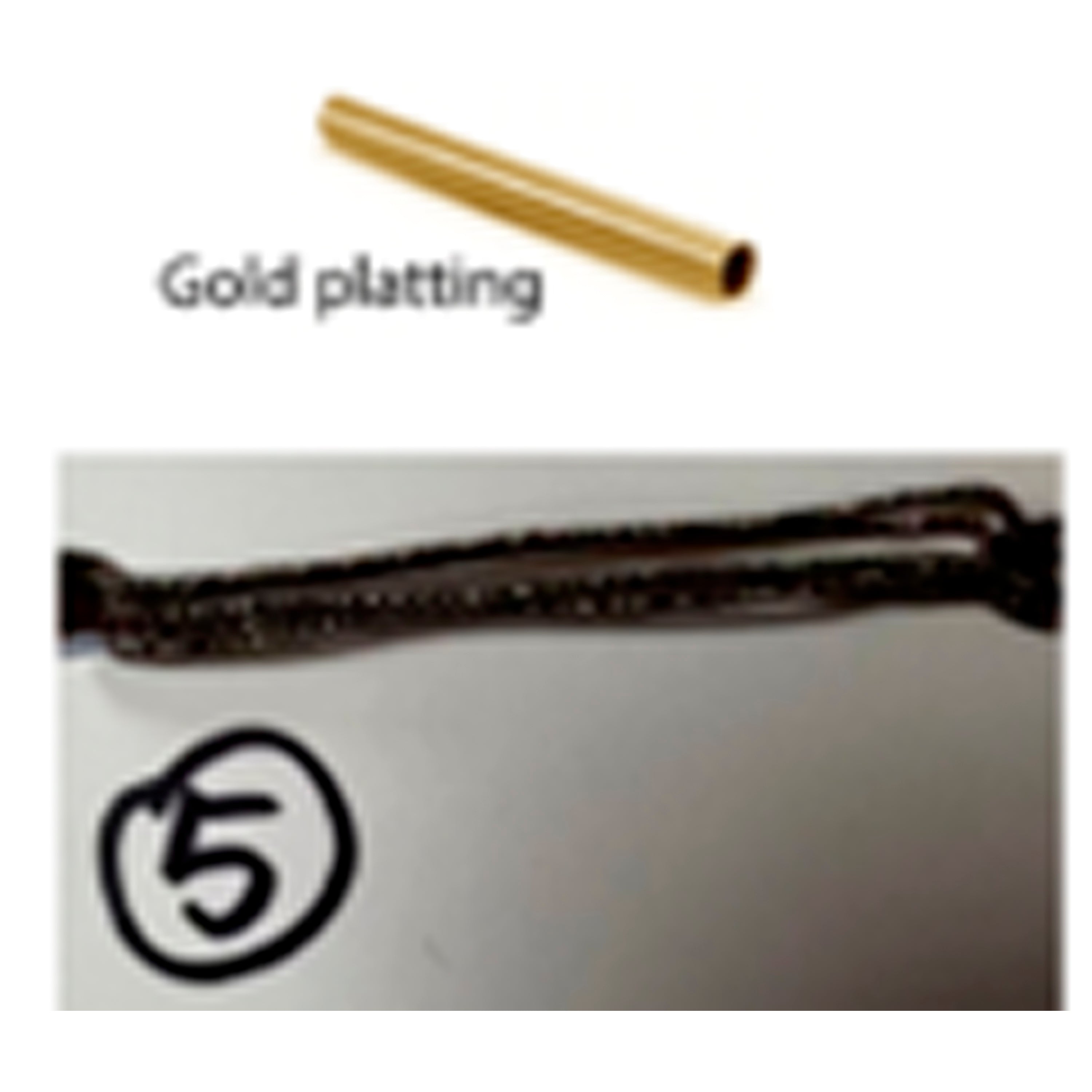 Bracelet finition or jaune 18k - TUALI