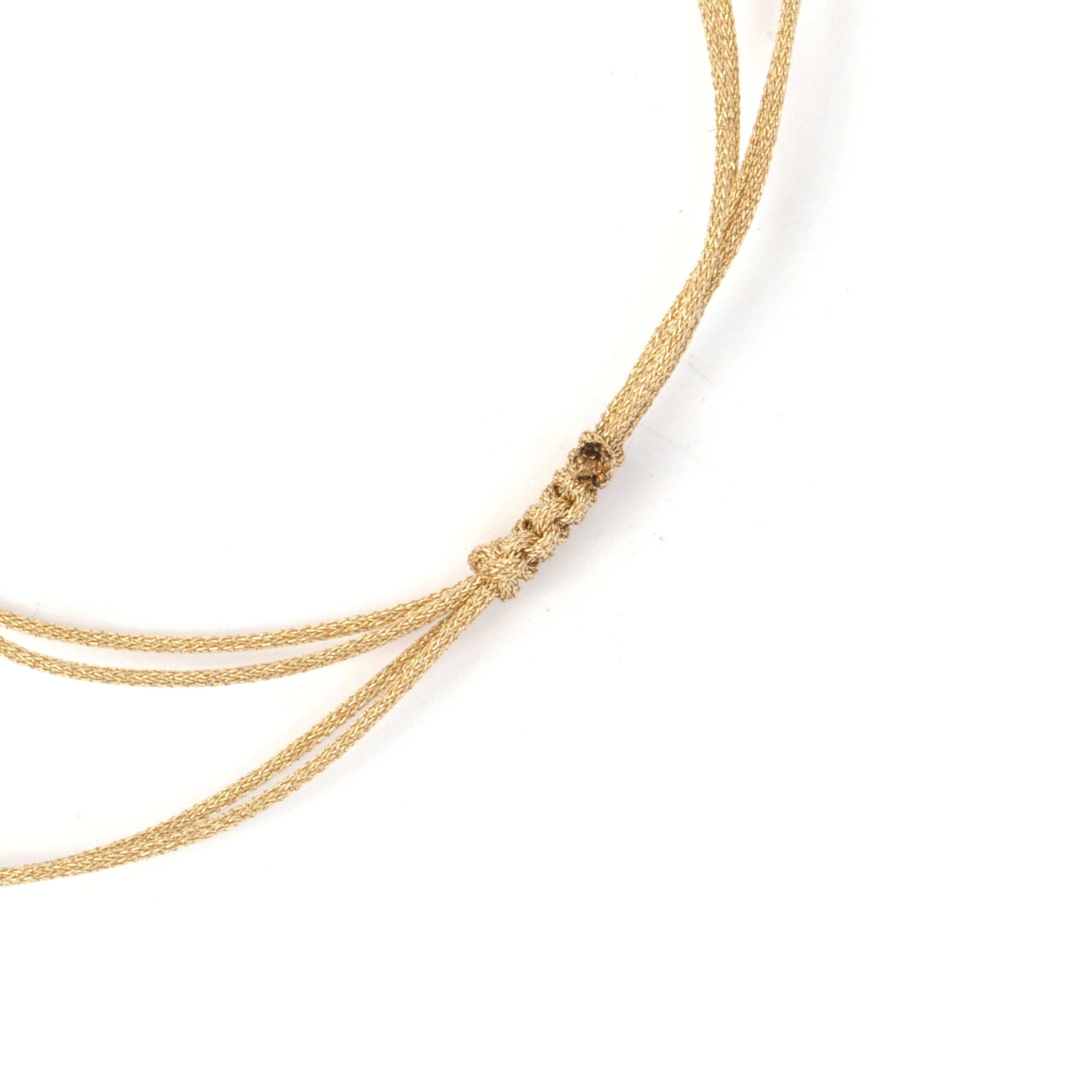 Pulsera de Circonita Rubí acabado en oro amarillo de 18k - Sahspu