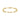 Bracelet finition en or jaune 18k - Siazar