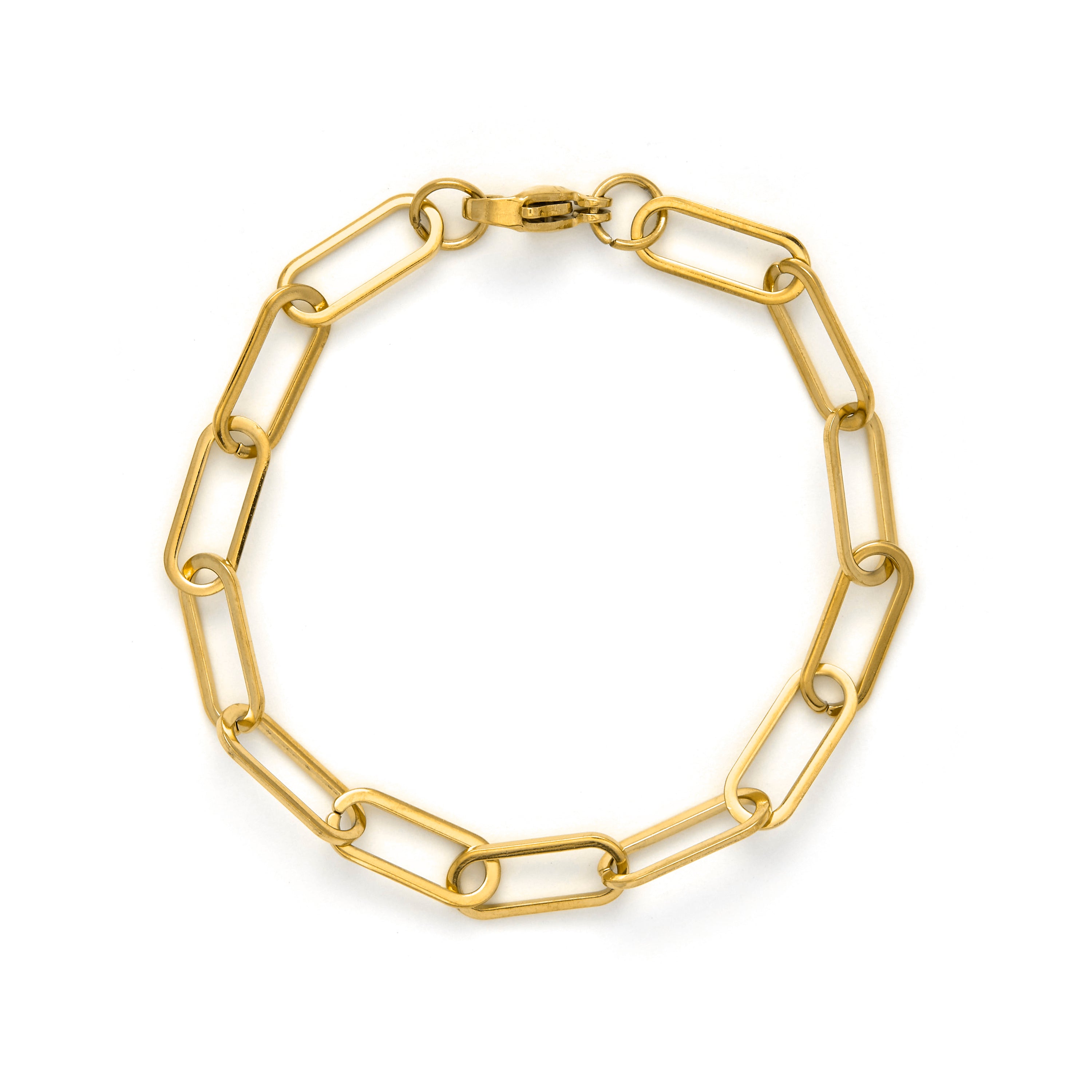 Pulsera acabado en oro amarillo 18k - Siazar