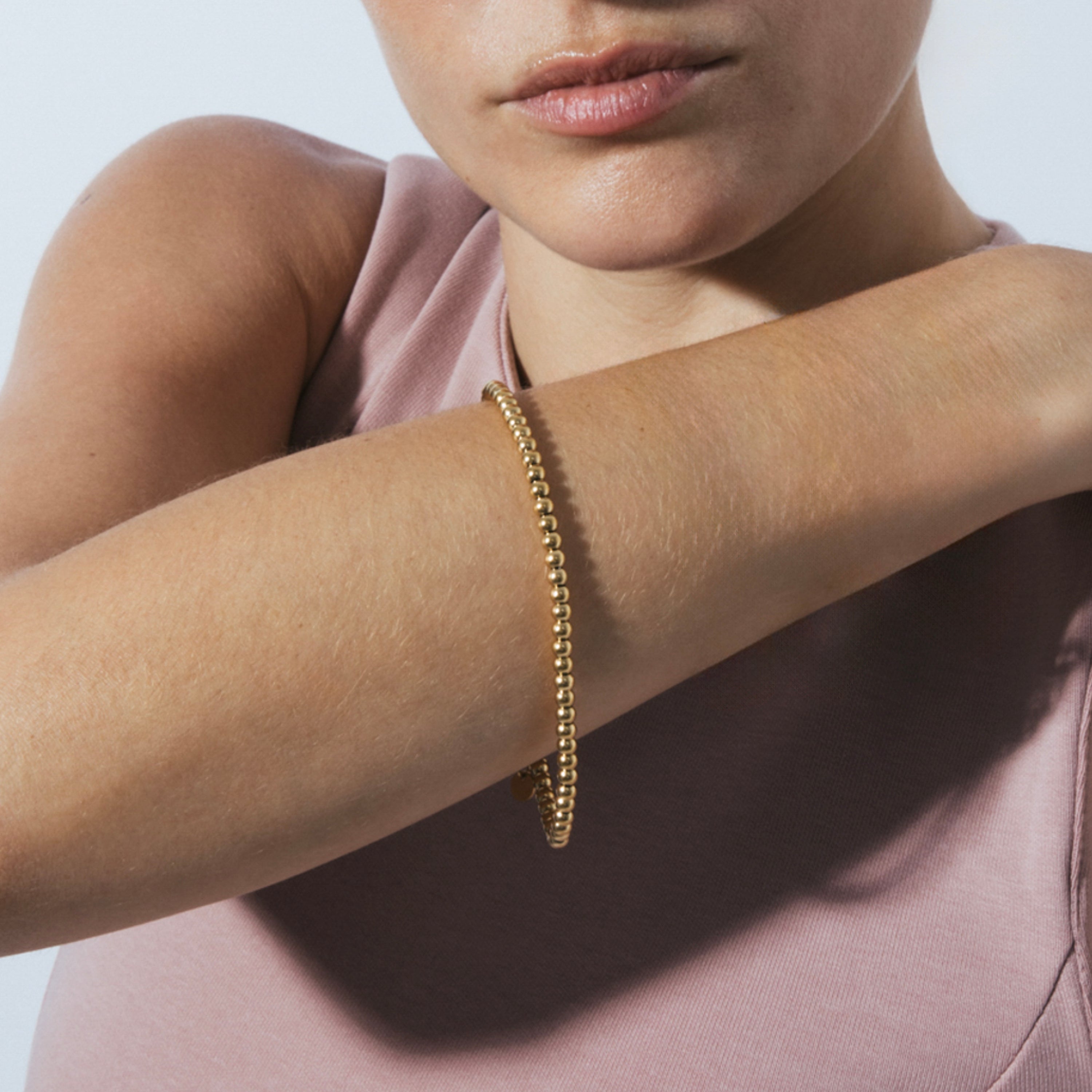 Armband mit 18k Gelbgold-Finish - Garsao