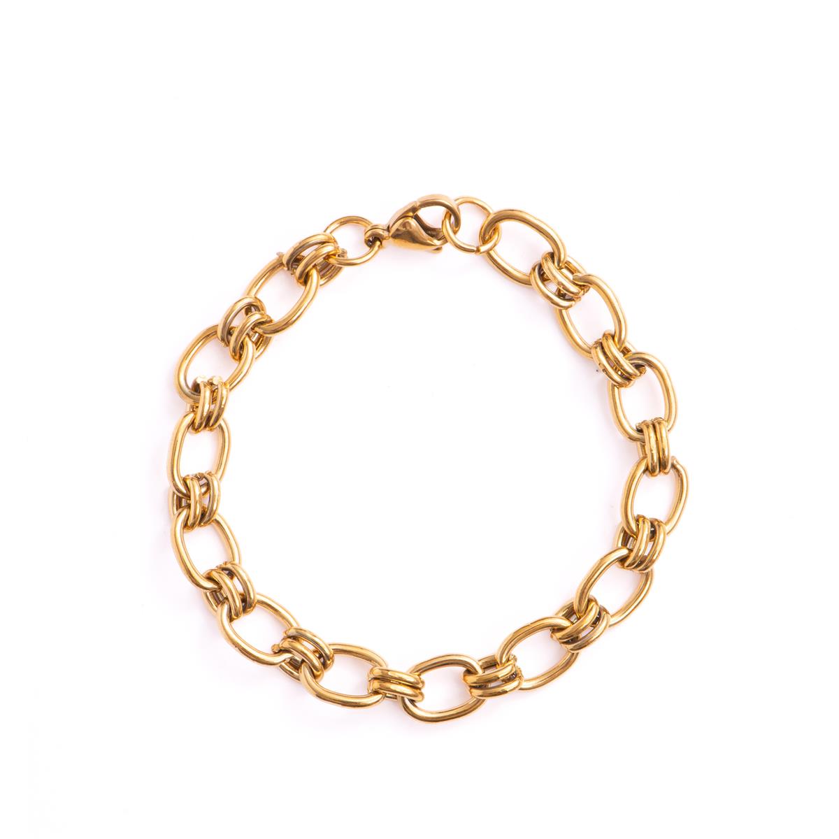 Bracelet finition or jaune 18 carats - Hataj