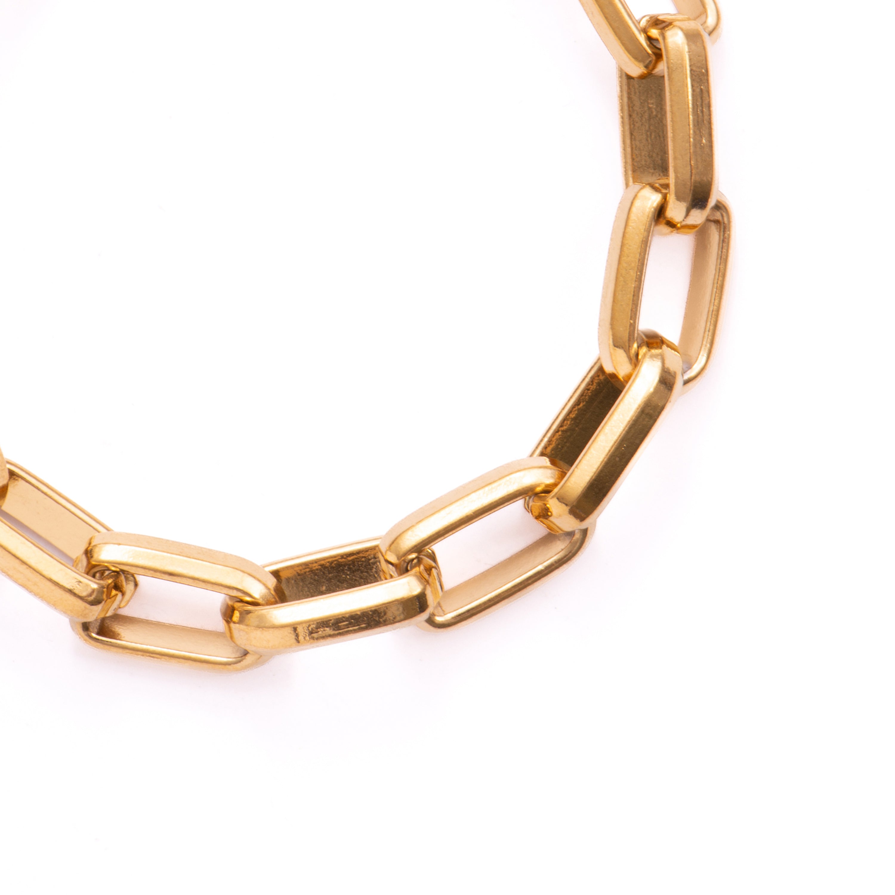 Pulsera acabado en oro amarillo de 18k - Hexlo