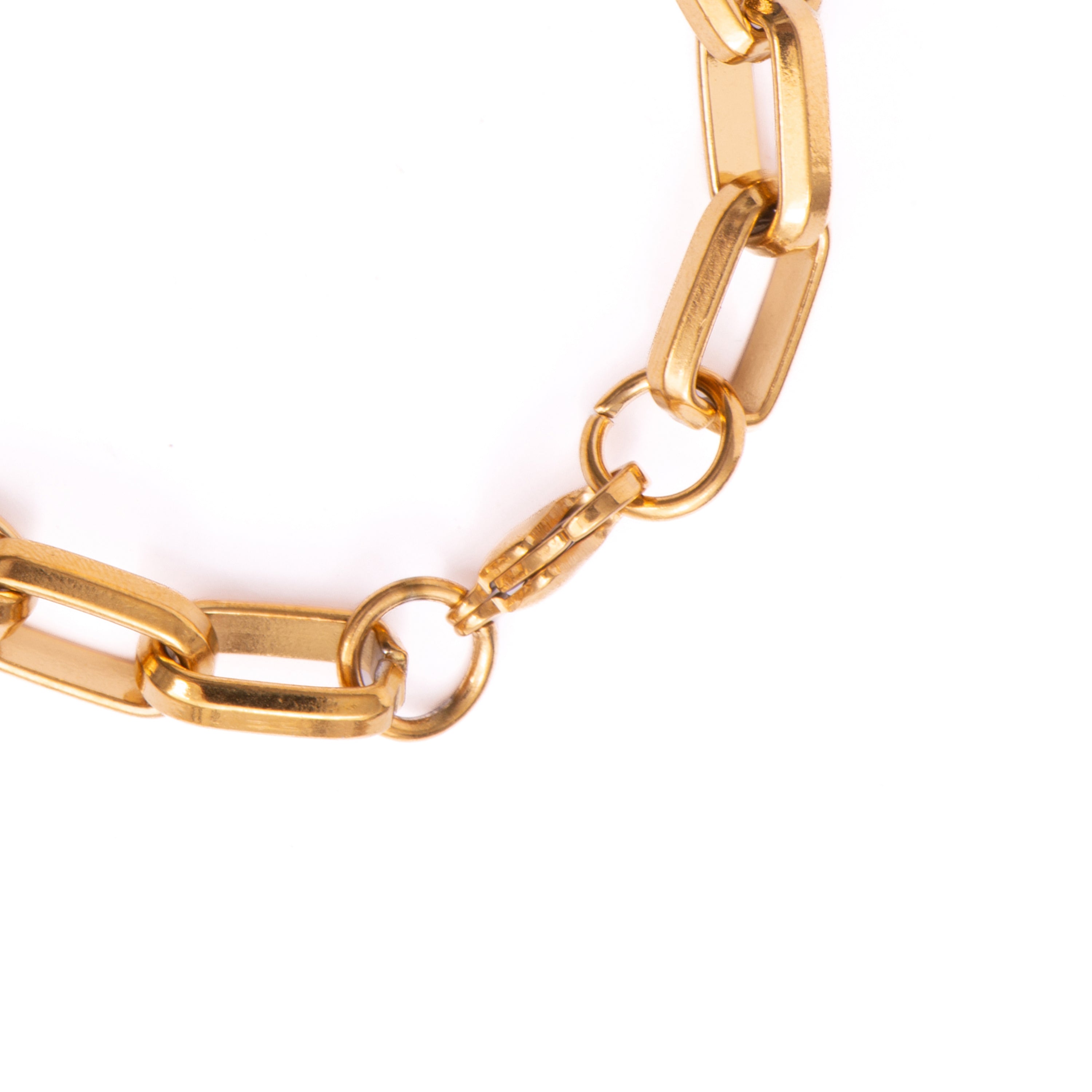 Pulsera acabado en oro amarillo de 18k - Hexlo
