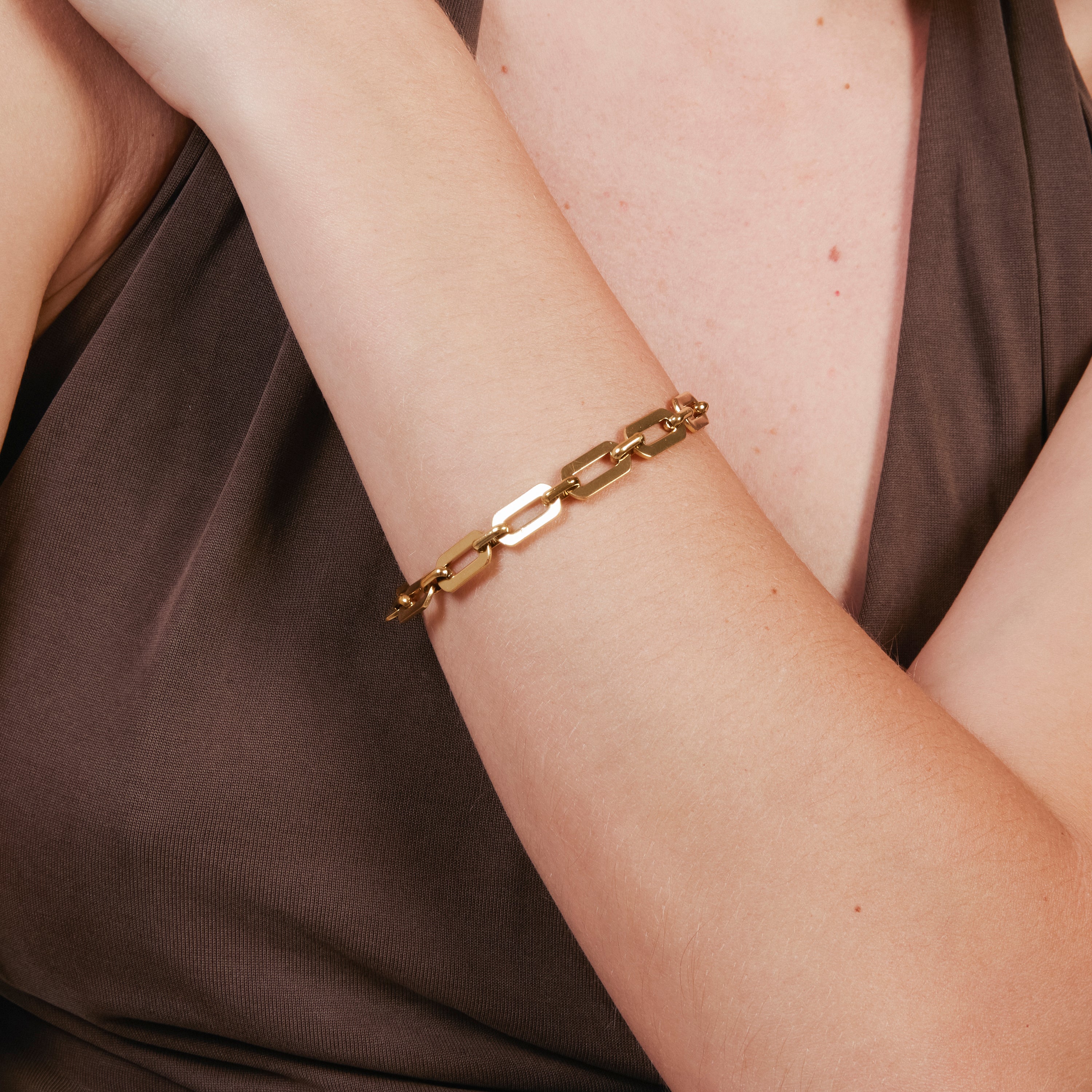 Armband mit 18k Gelbgold-Finish - Cuetz