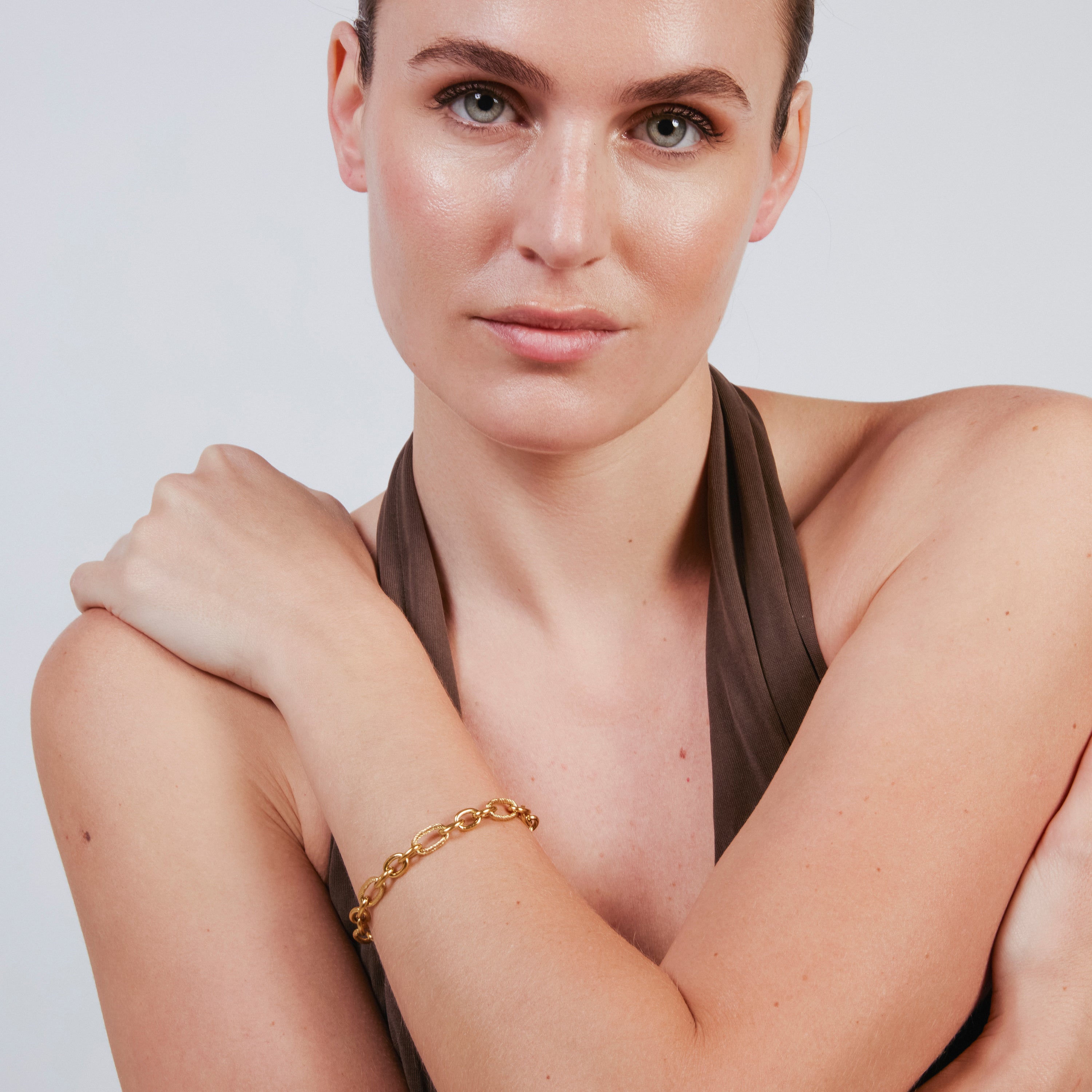 18k Yellow Gold Finish Bracelet - Litted