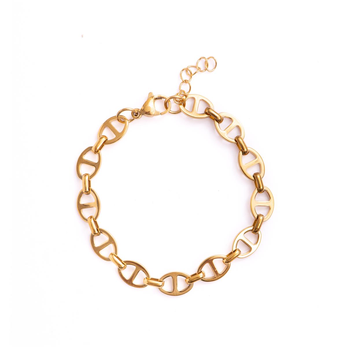 Armband mit 18k Gelbgold-Finish - Kisa