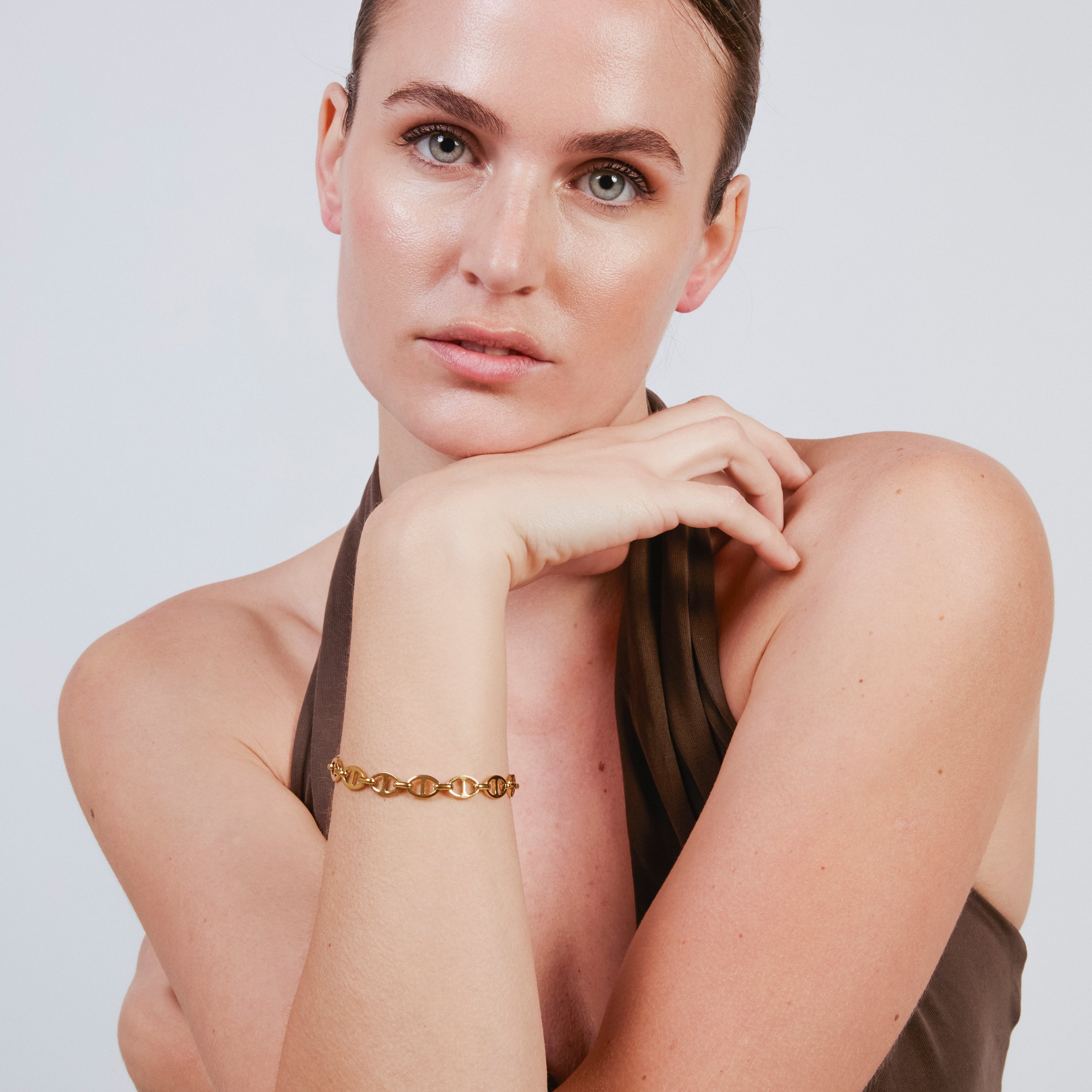 Armband mit 18k Gelbgold-Finish - Kisa