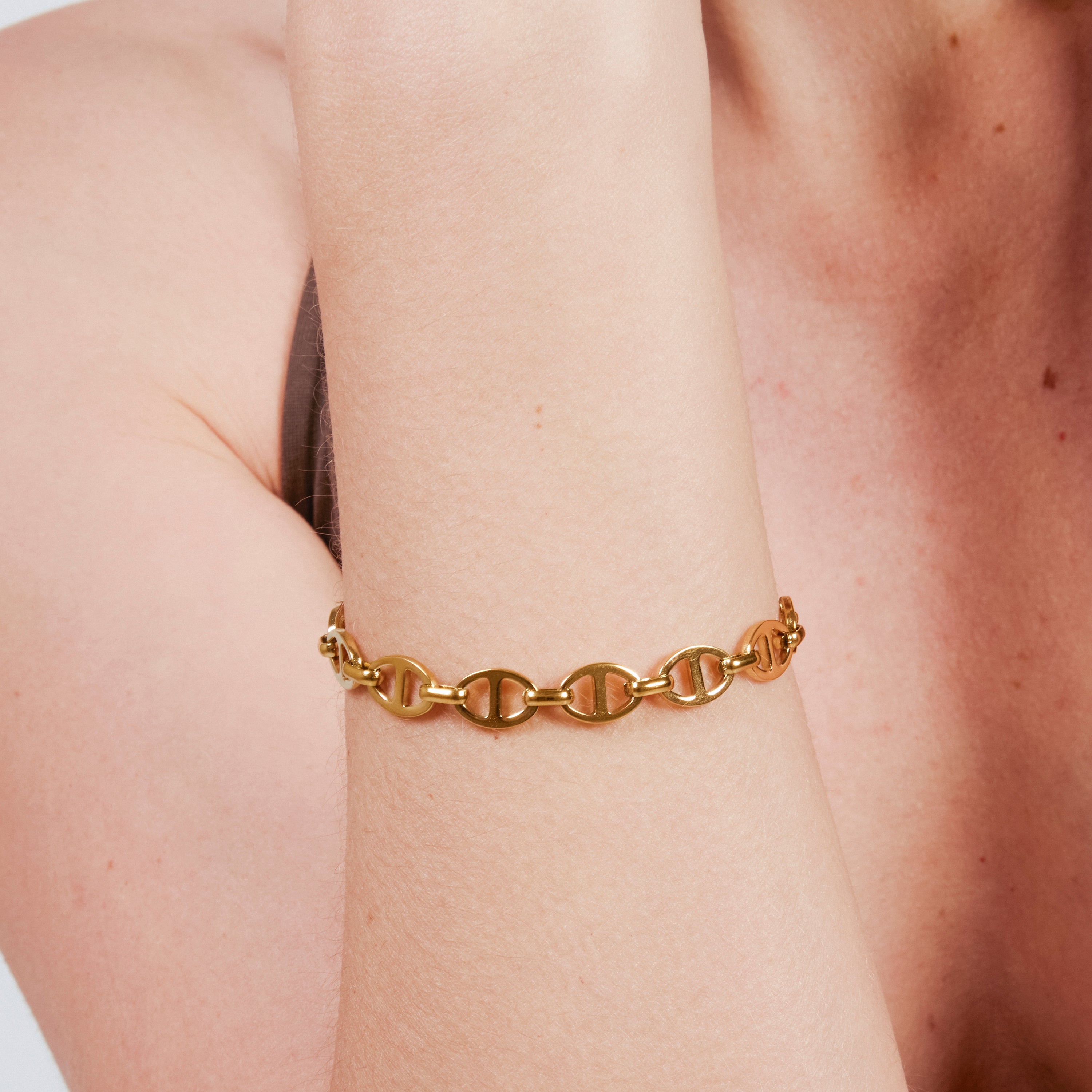 Armband mit 18k Gelbgold-Finish - Kisa