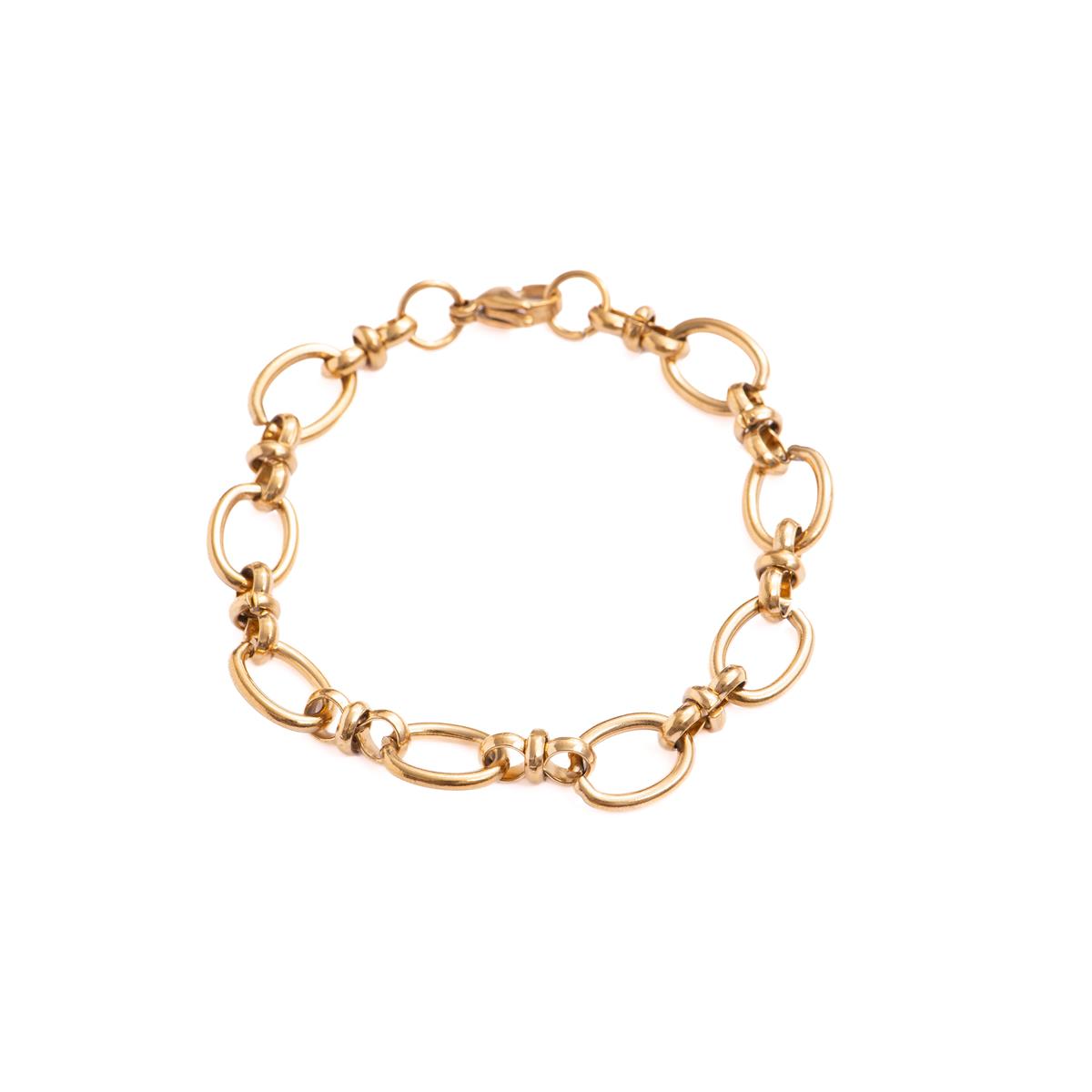18k Yellow Gold Finish Bracelet - Salbra