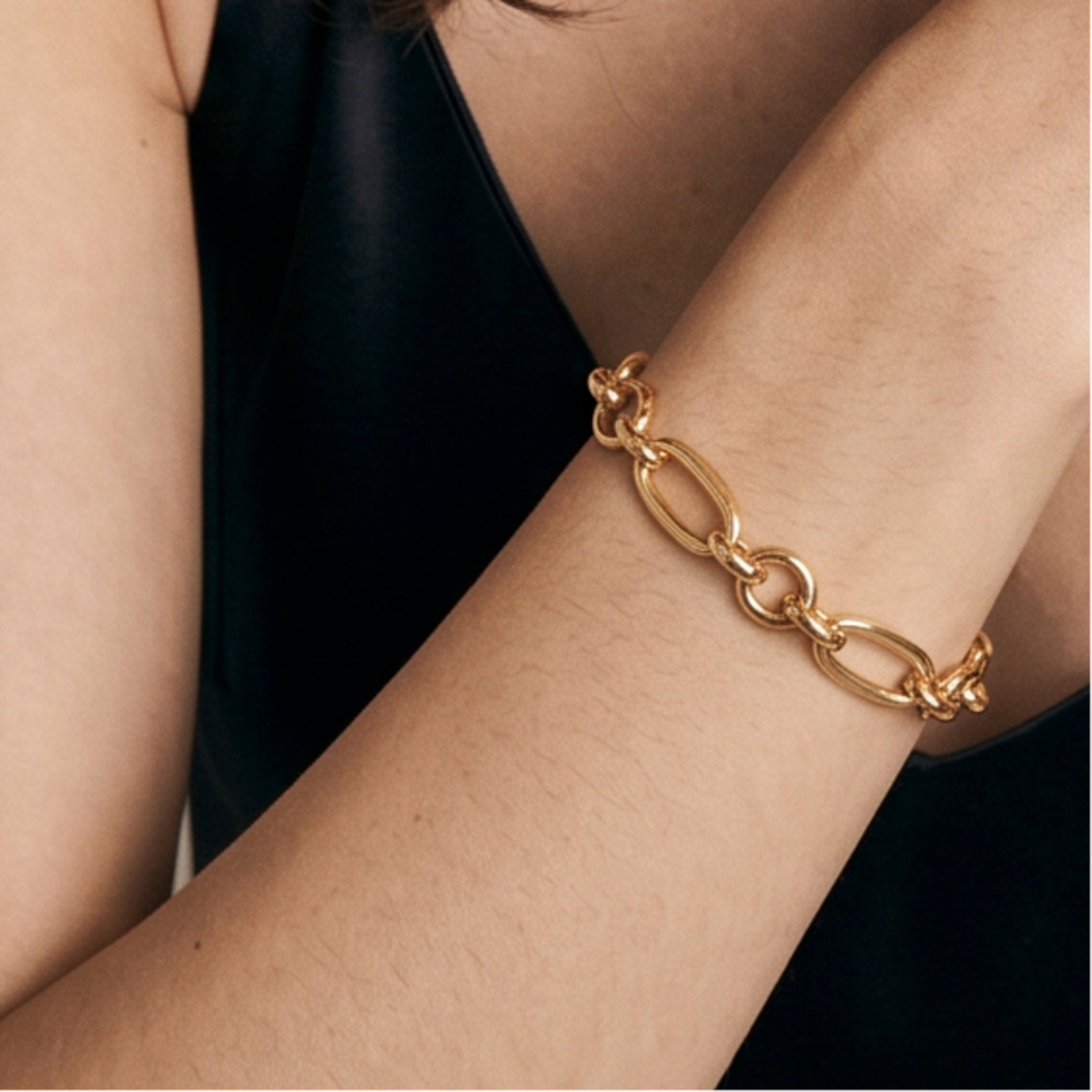 Bracelet finition or jaune 18 carats - Salbra