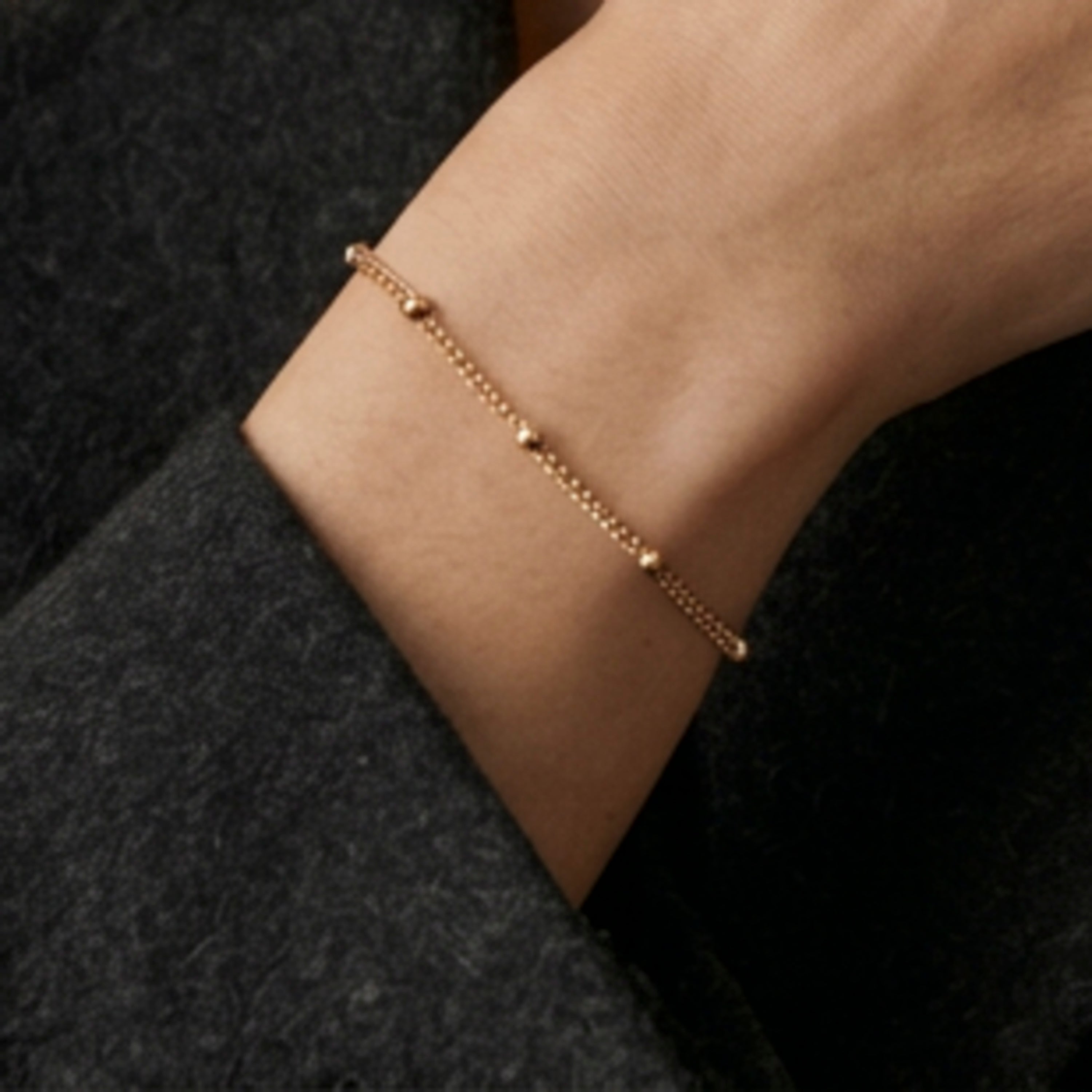 Armband mit 18 Karat Gelbgold-Finish - Lechta
