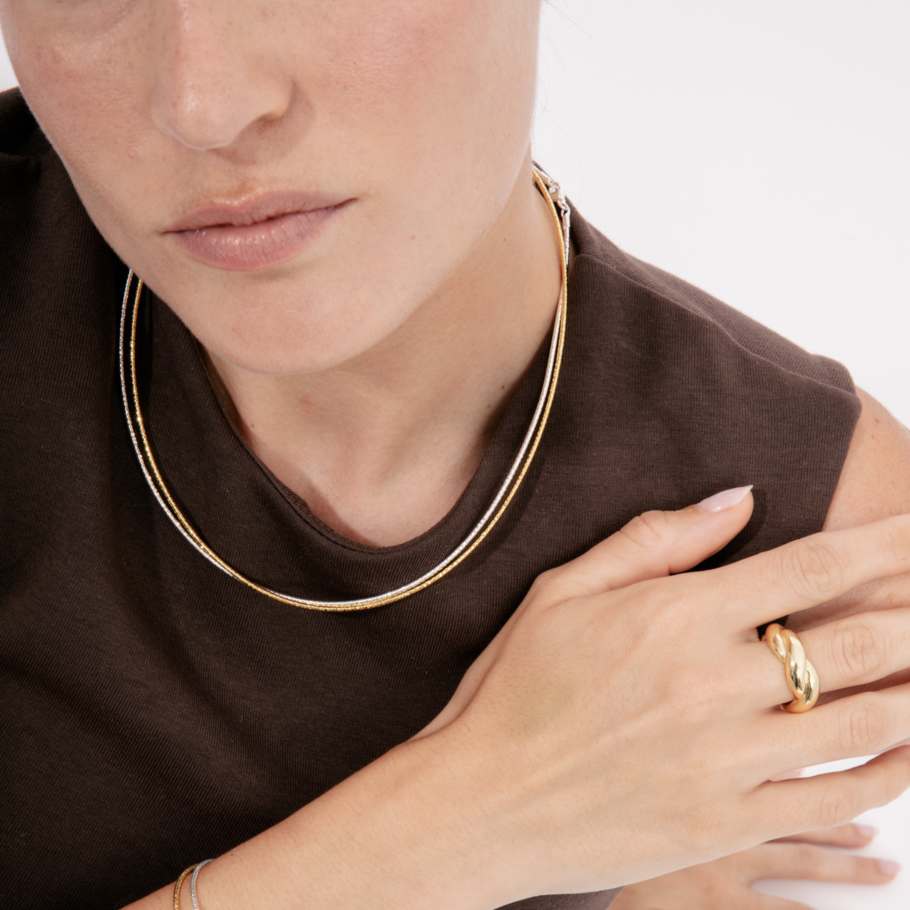 18k Yellow Gold Finished Bracelet - Nui