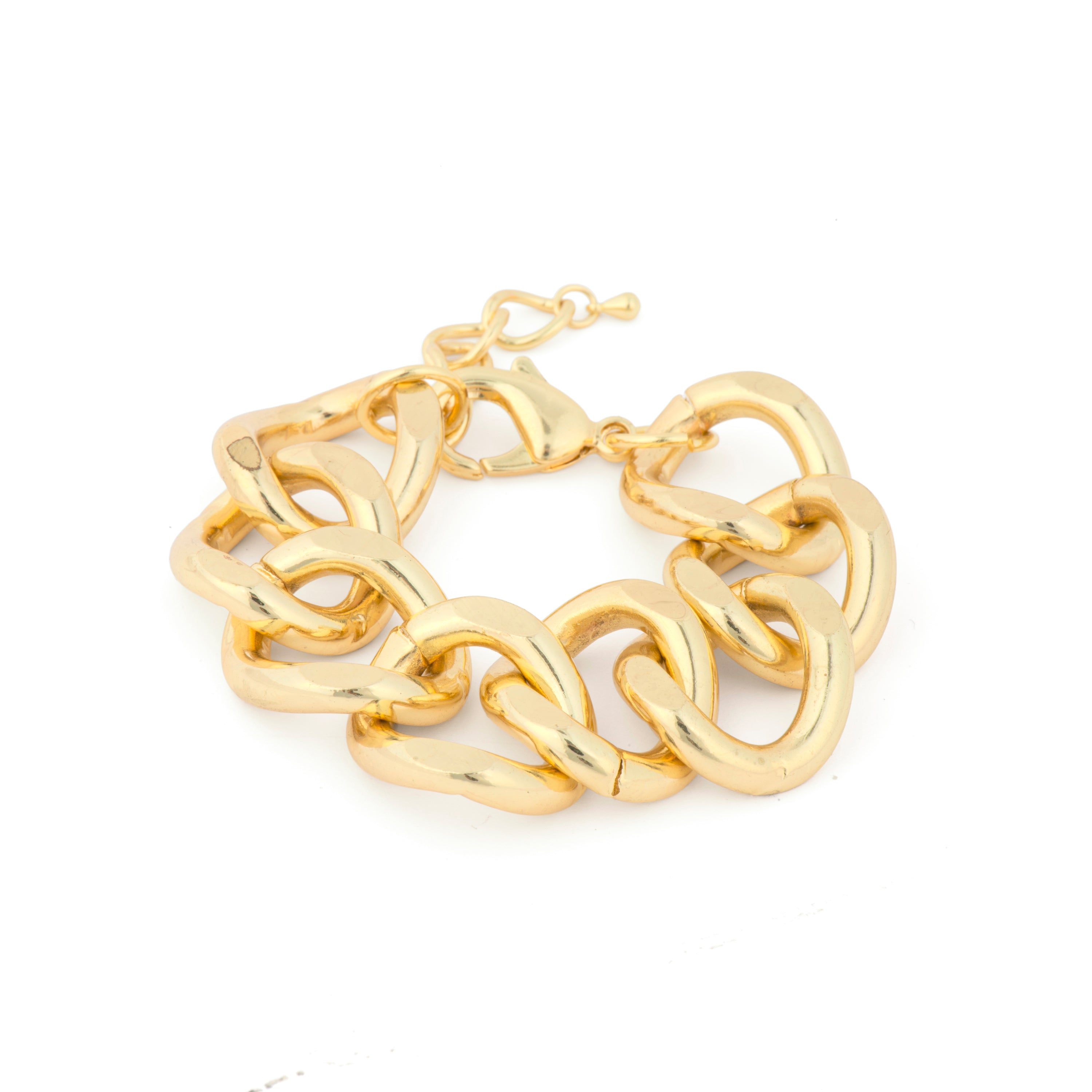 Bracelet finition or jaune 18 carats - Moba