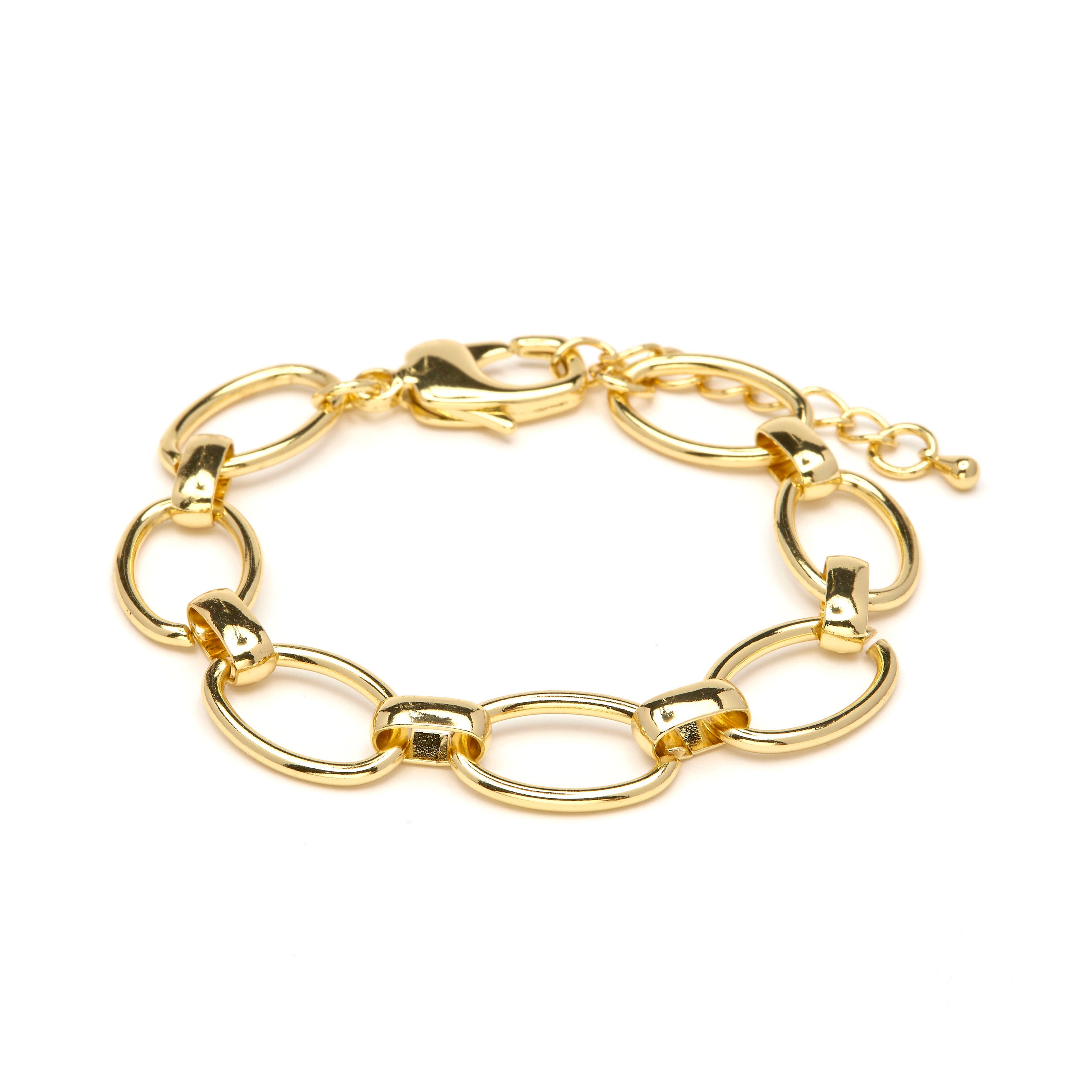 Pulseira com acabamento em ouro amarelo de 18k - Ciati