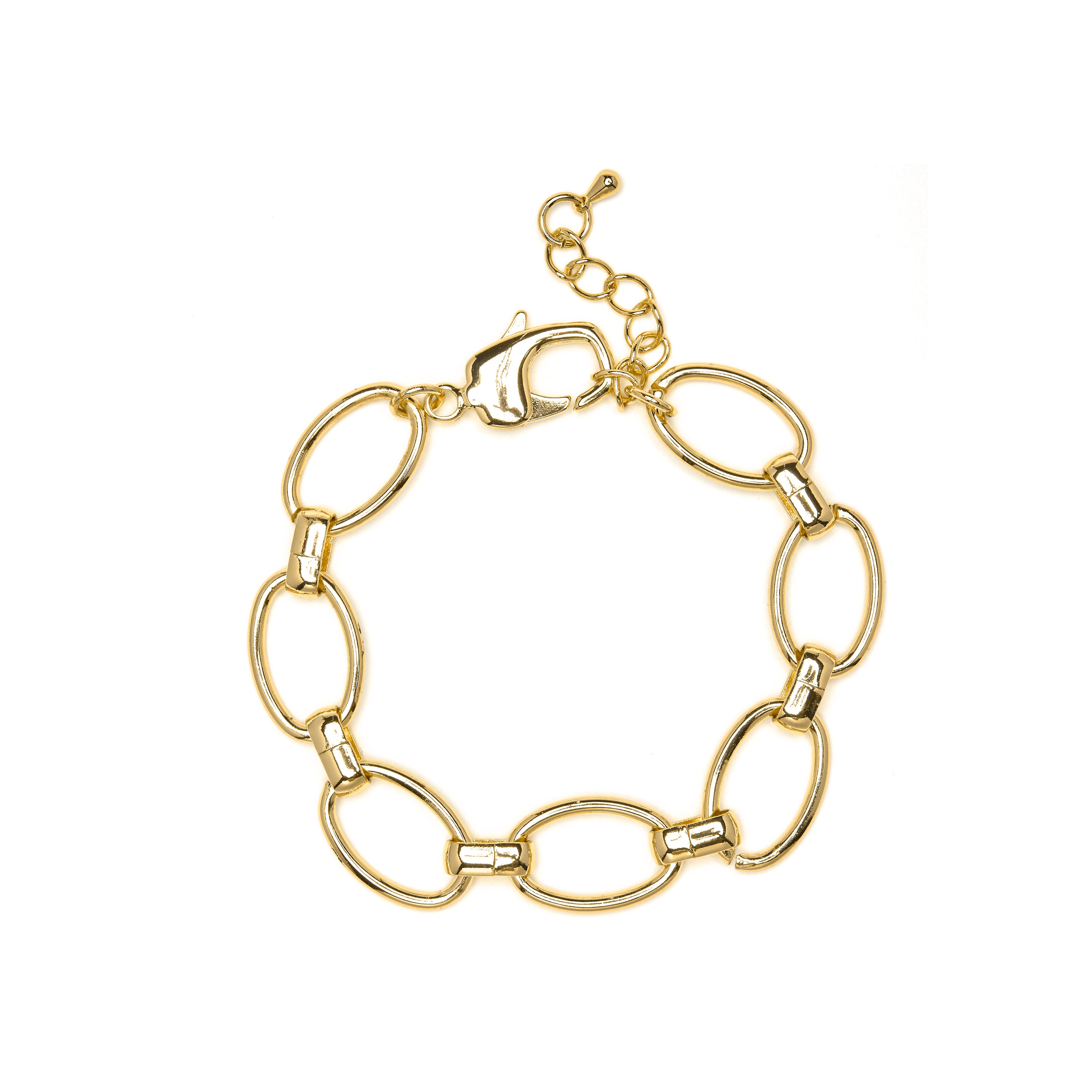 Pulseira com acabamento em ouro amarelo de 18k - Ciati