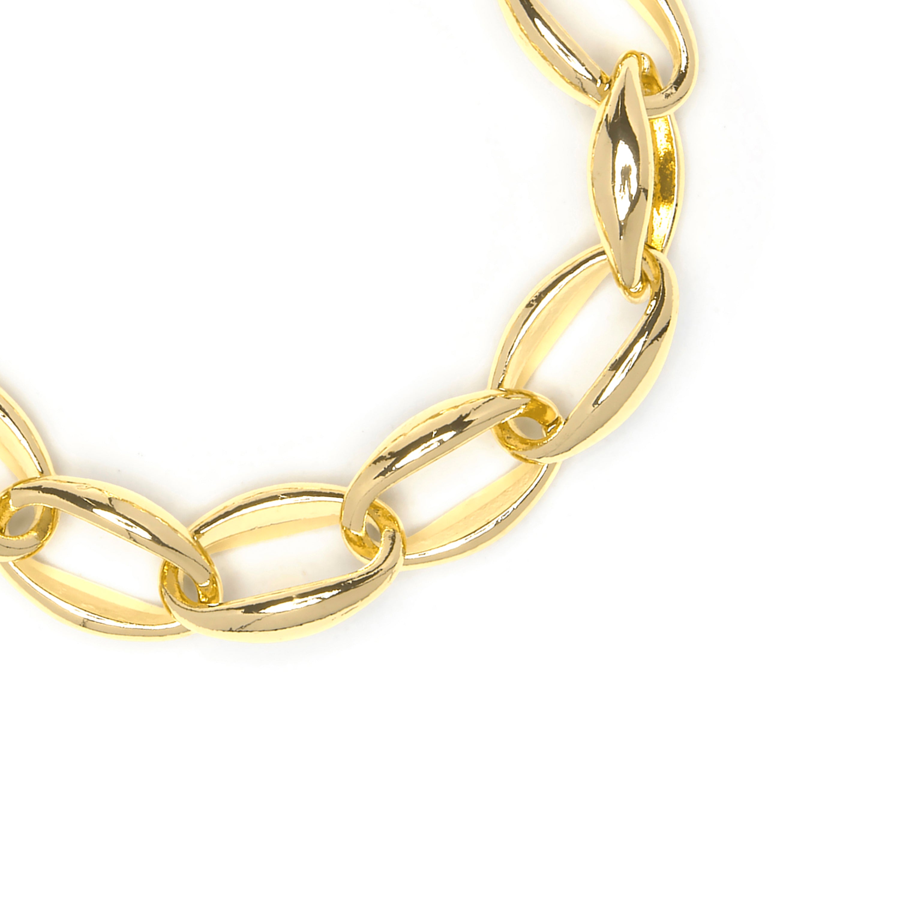 18k Yellow Gold Finished Bracelet - Hande