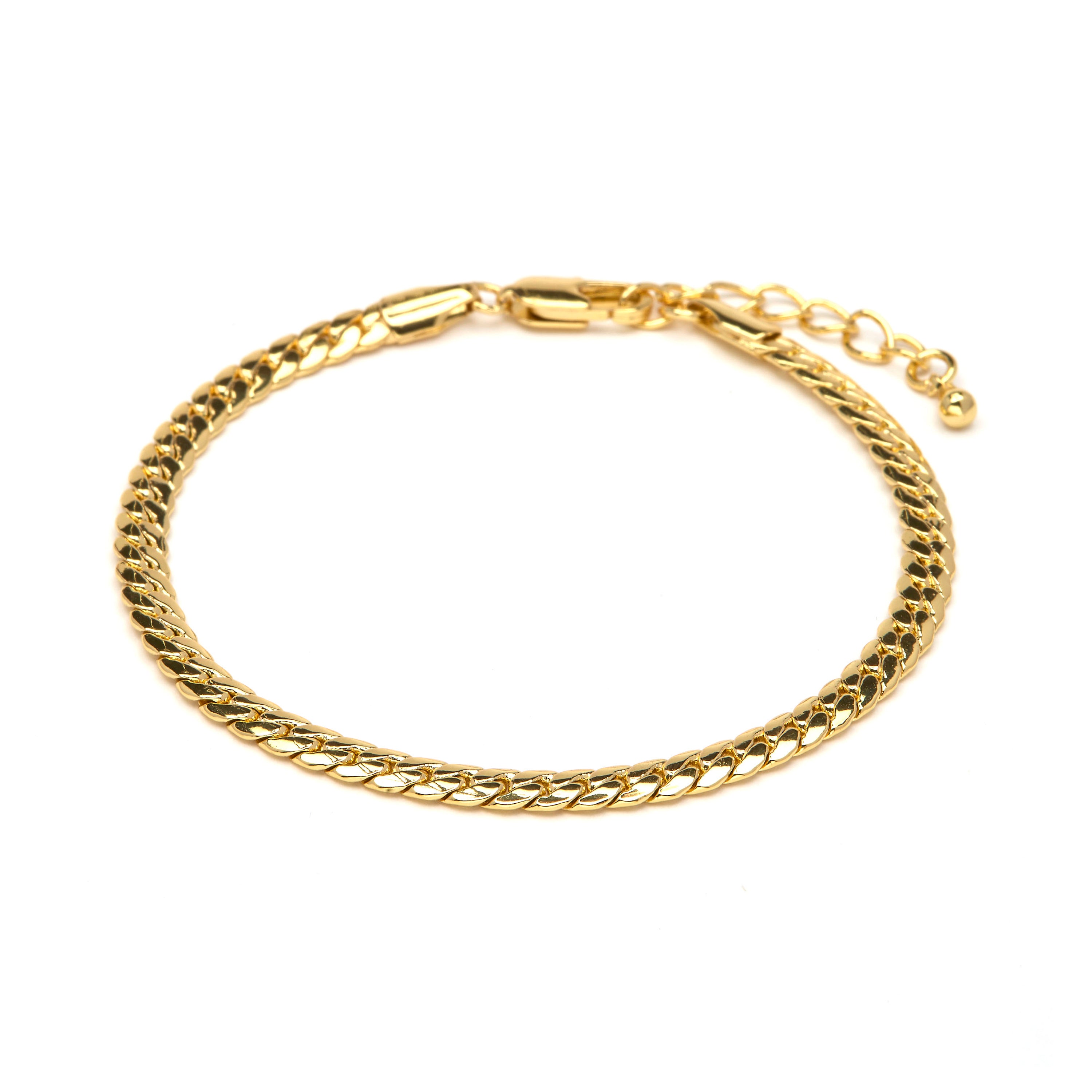 Bracelet finition or jaune 18 carats - Nanja