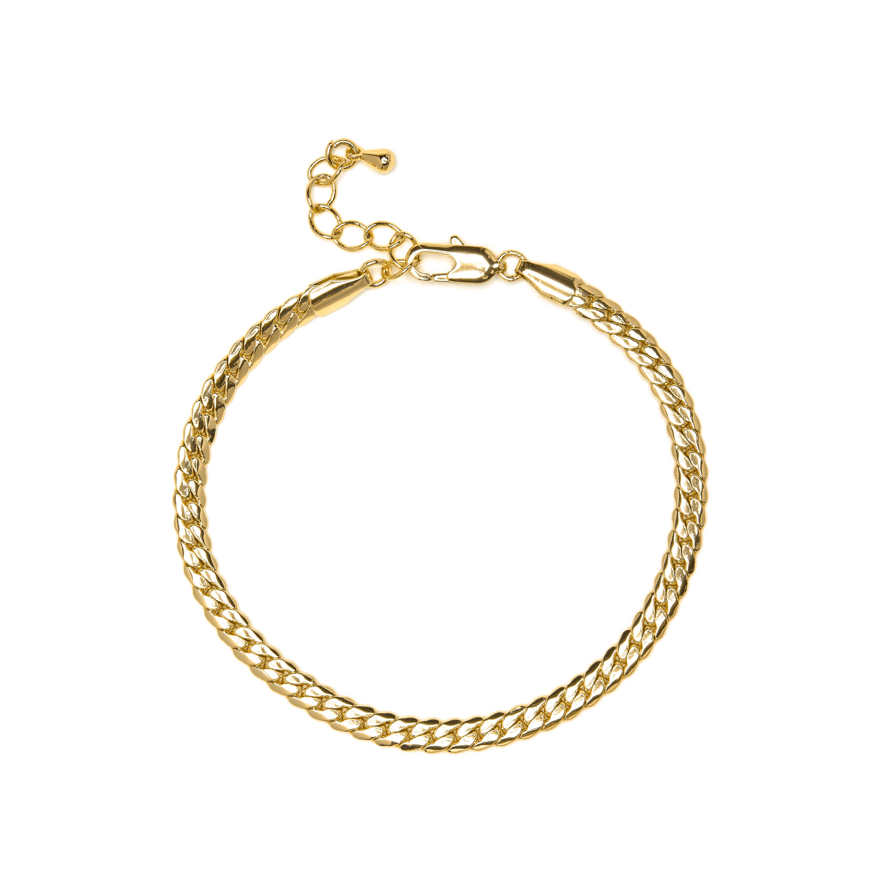 Bracelet finition or jaune 18 carats - Nanja