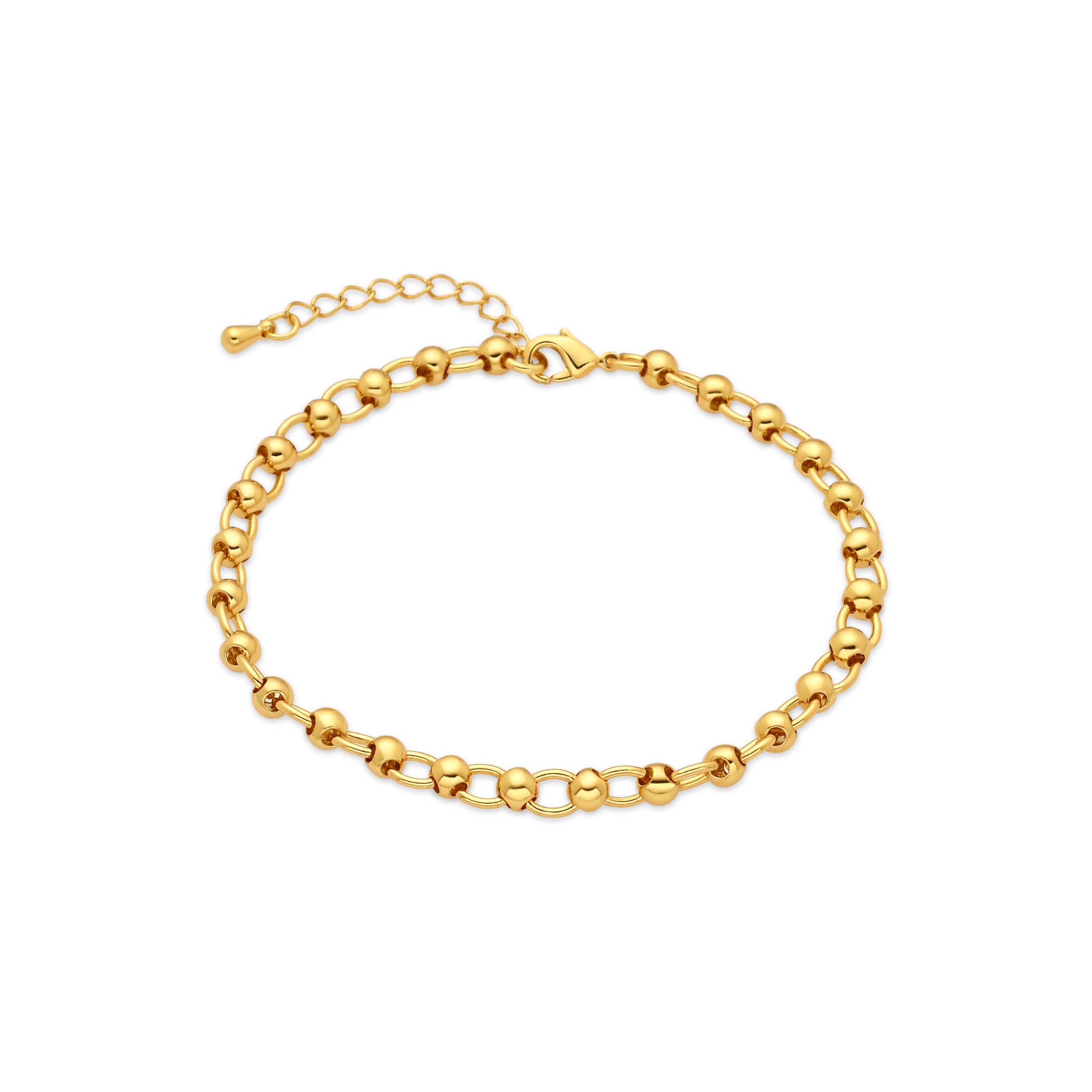 Armband mit 18k Gelbgold-Finish - Adthi