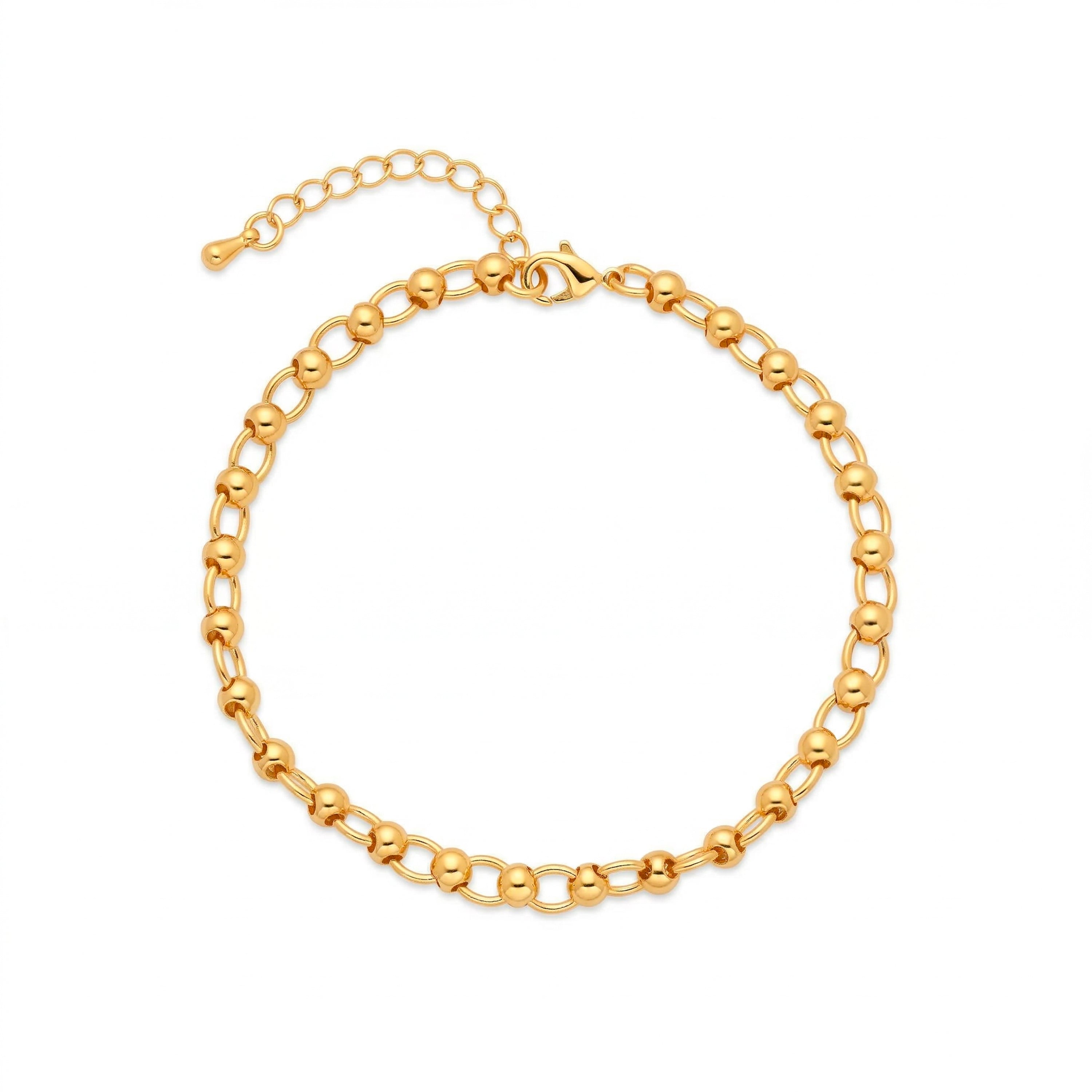 Bracelet finition or jaune 18 carats - Adthi