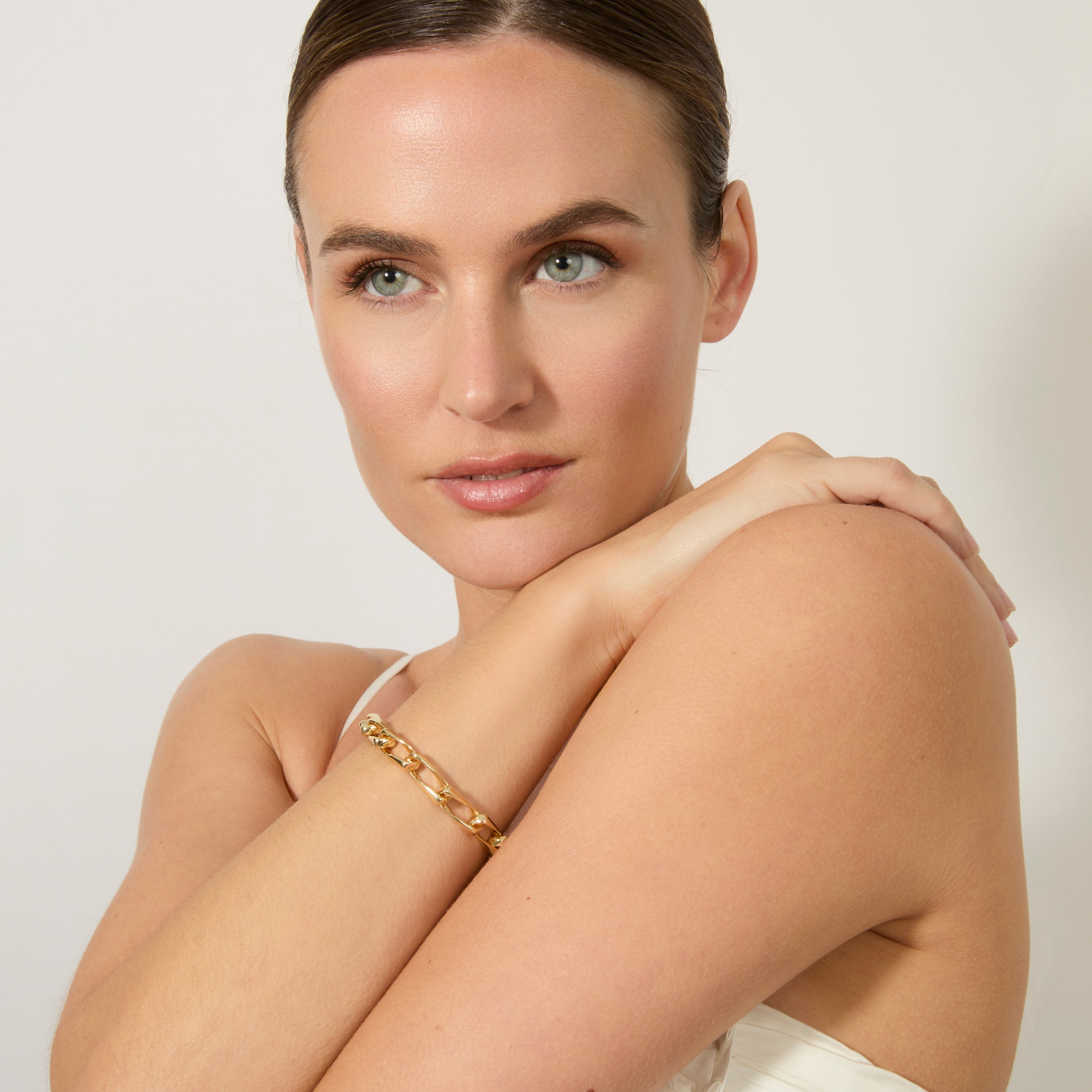 Armband mit 18-karätiger Gelbgold-Beschichtung - Rikar