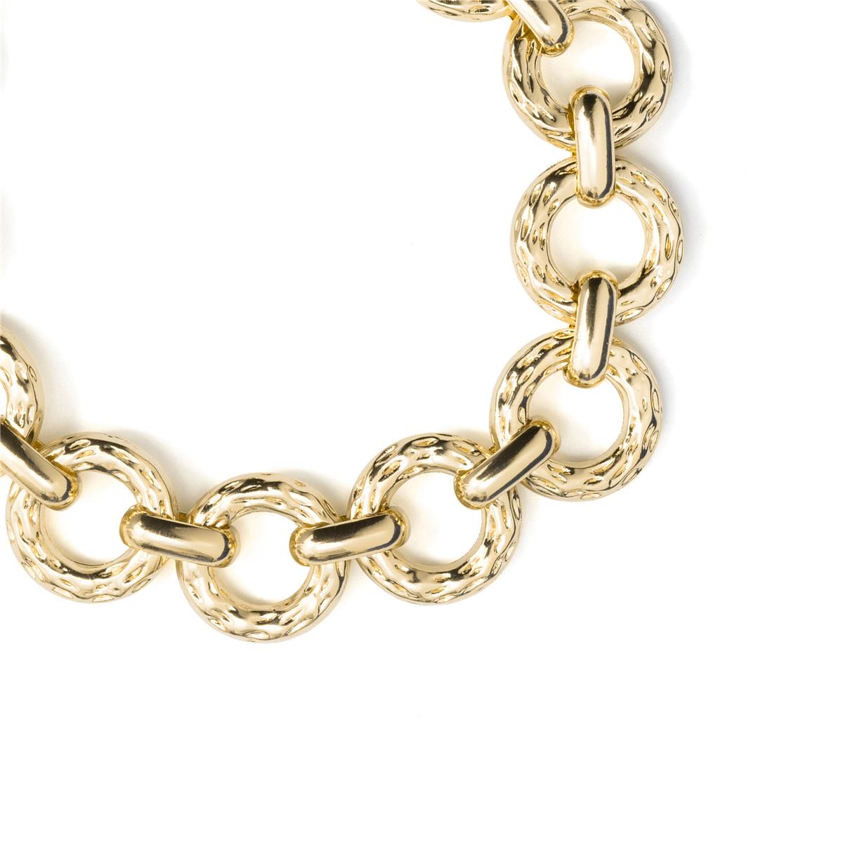 Bracelet finition en or jaune 18 carats - Nakye